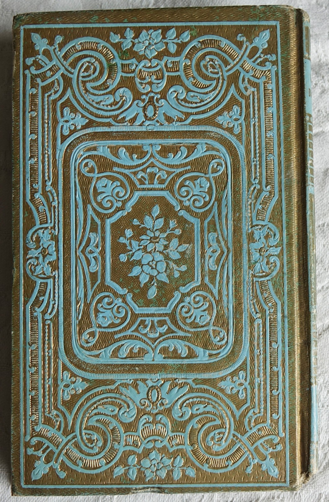 1855 Cartonnage Romantique French Romantic Binding Vie de Duquesne Ship Maritime