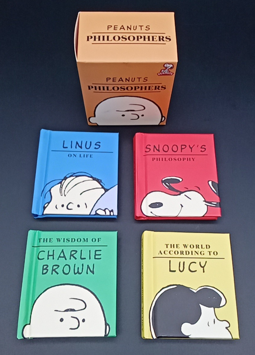 2010 Peanuts Philosophers ~ A Running Press Miniature Edition HC Books ~ Snoopy