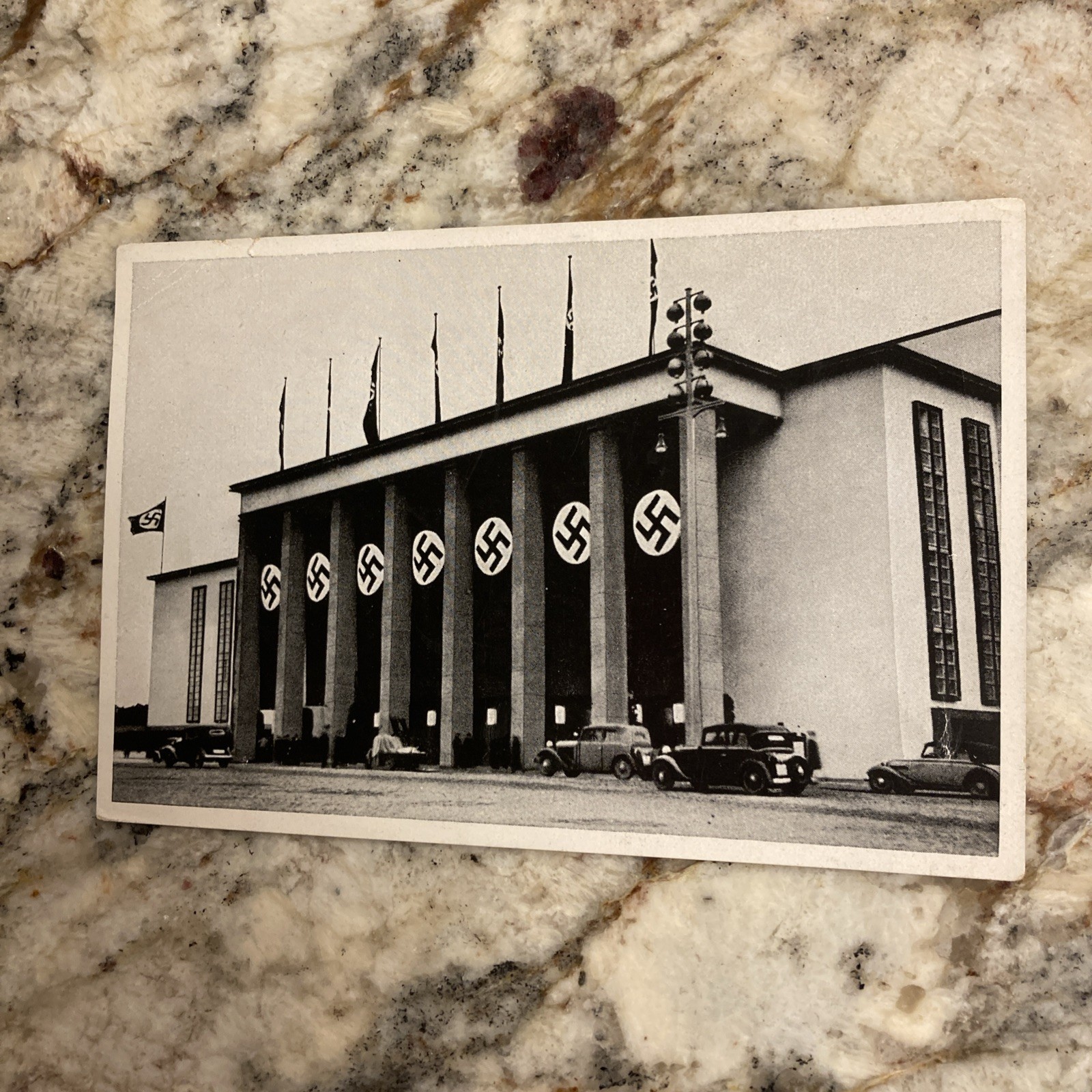 Olympia 1936 Band I Photo Card Deutschlandhalle (Boxing) Berlin Germany Olympics
