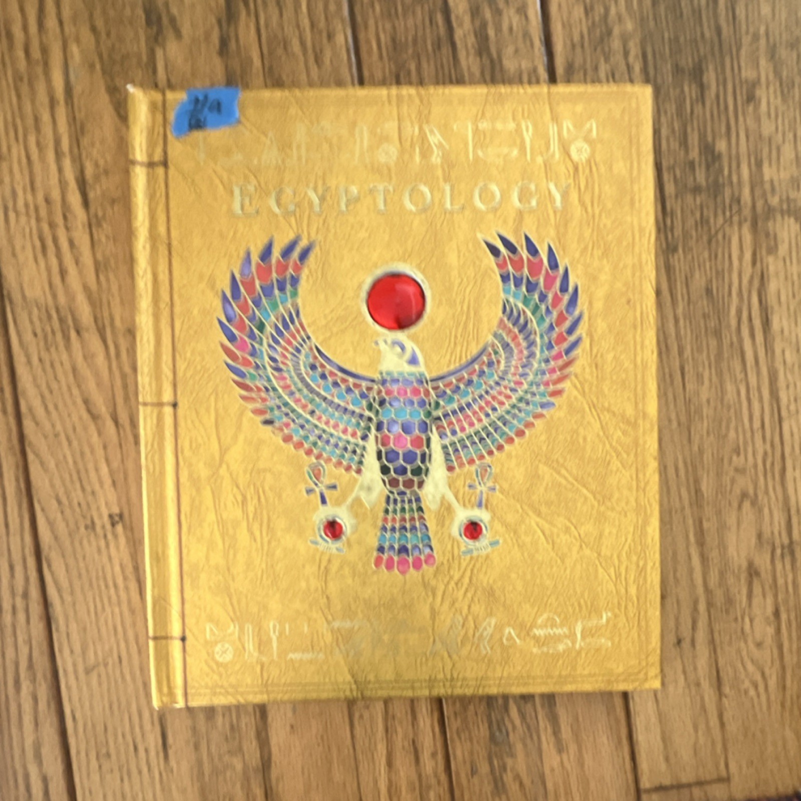 Candlewick Press Egyptology Illustrated Hardcover Gold Cover Collectible Edition
