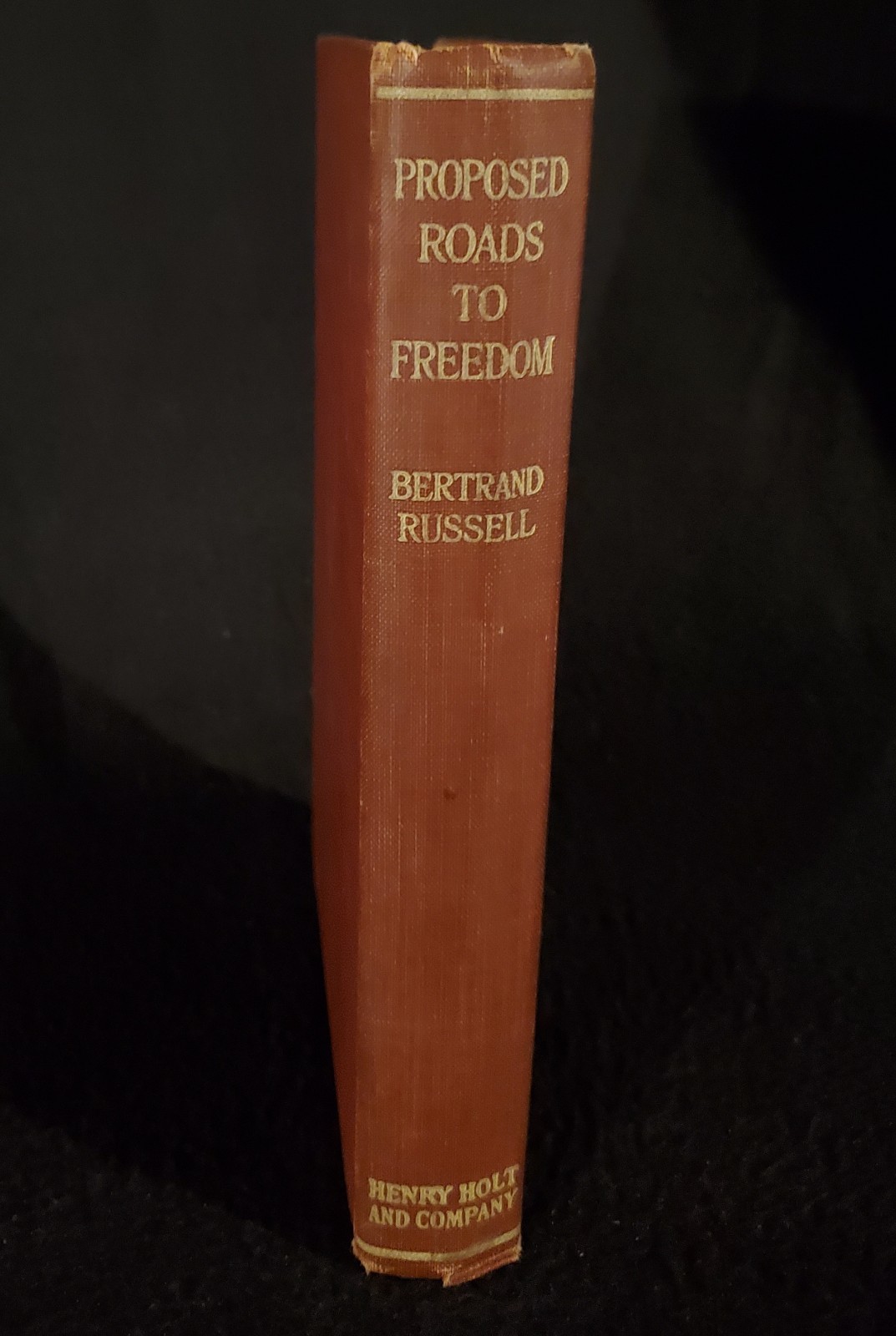 Proposed Roads to Freedom: SOCIALISM ANARCHISM SYNDICALISM by Bertrand Russell