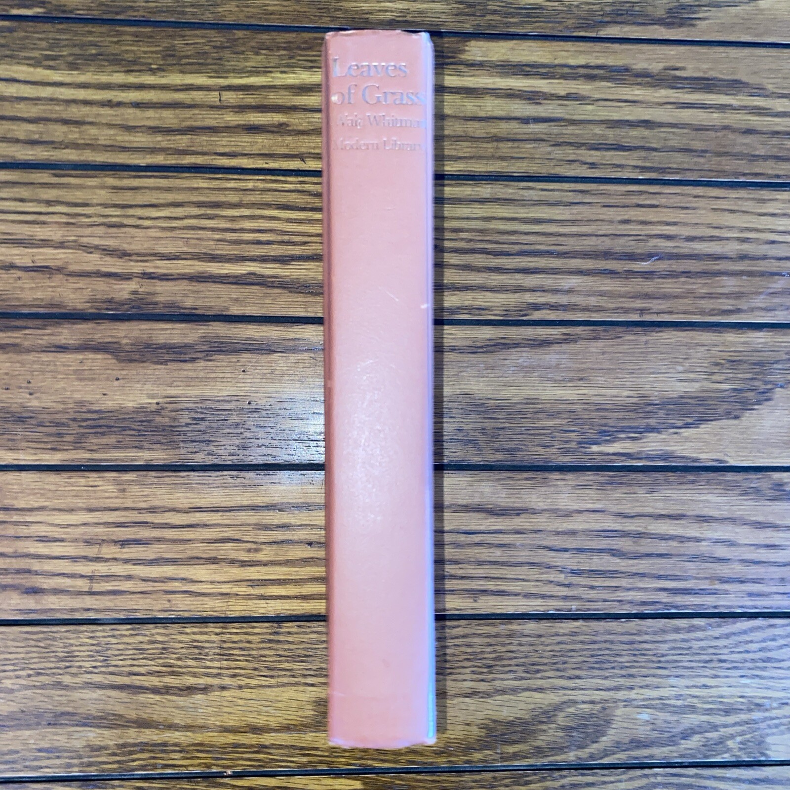 Leaves of Grass—Walt Whitman—Modern Library—HC & Woodcuts by V. Angelo—VG