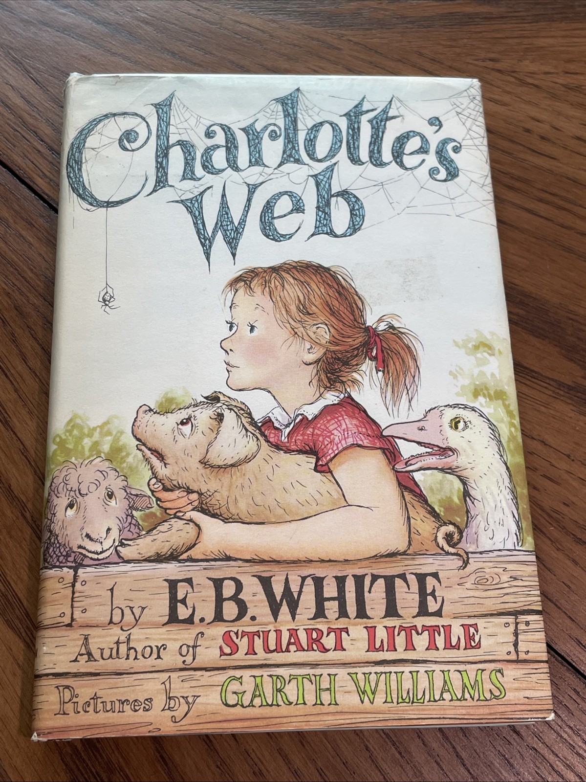 Charlotte’s Web by E.B. White 1952 First Edition Hardcover With Dust Jacket Rare