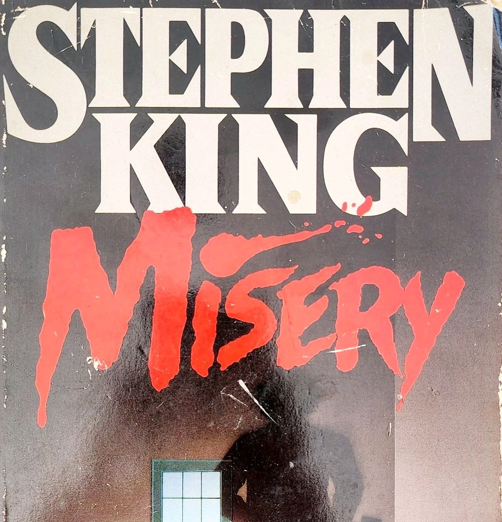 1987 Stephen King Misery Suspense Thriller Vintage Paperback Horror HBS