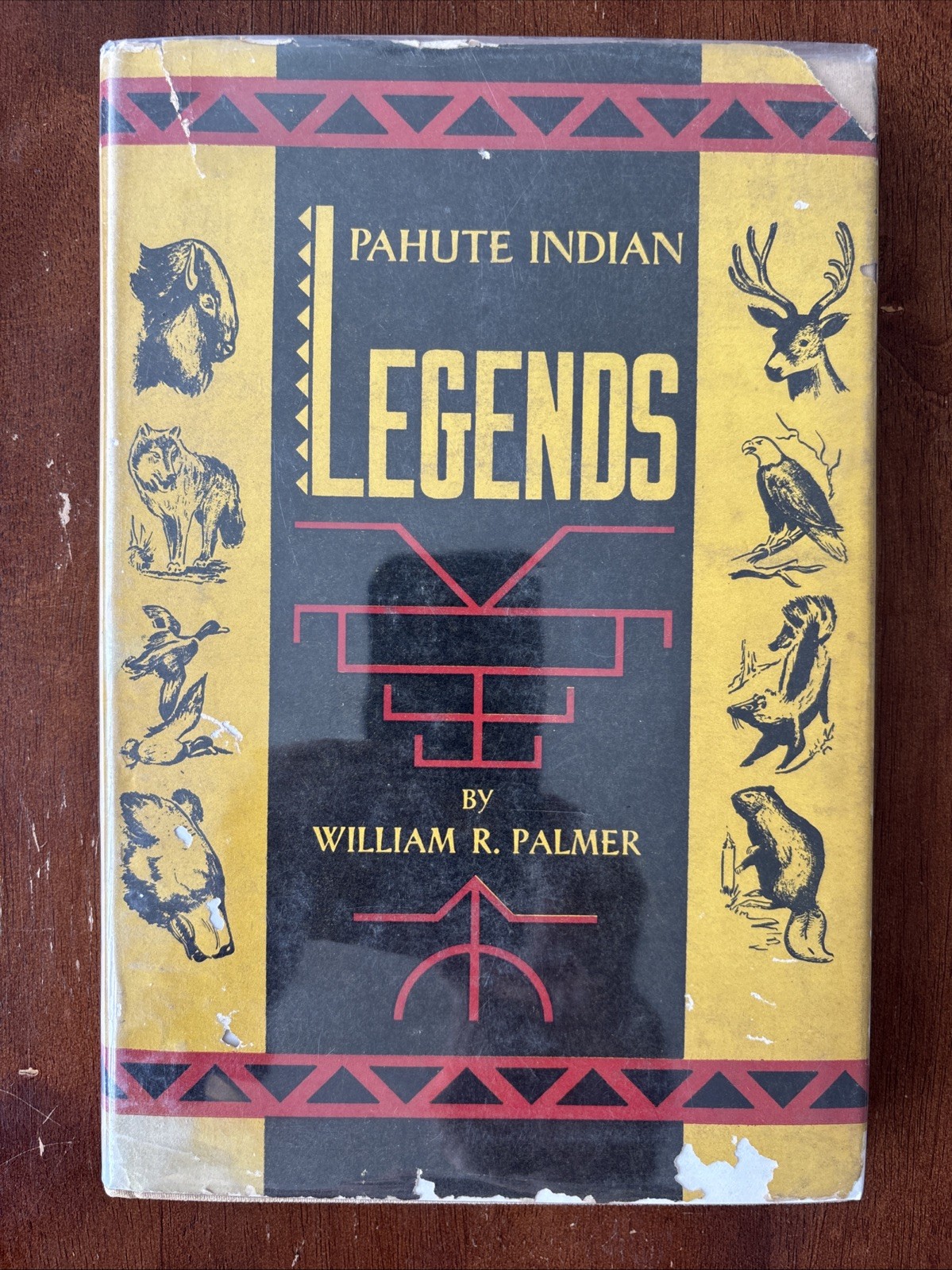 PAHUTE INDIAN LEGENDS, By William R Palmer – VINTAGE Hardcover W/ DJ