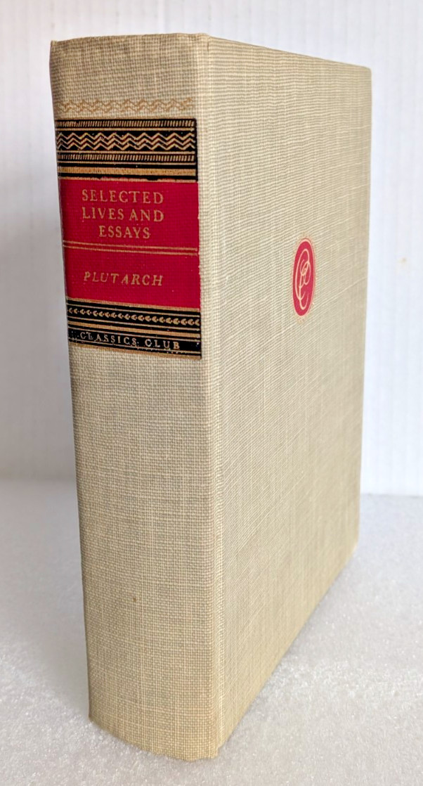 Plutarch: Selected Lives and Essays transl Louise Ropes Loomis (1951, Hardcover)