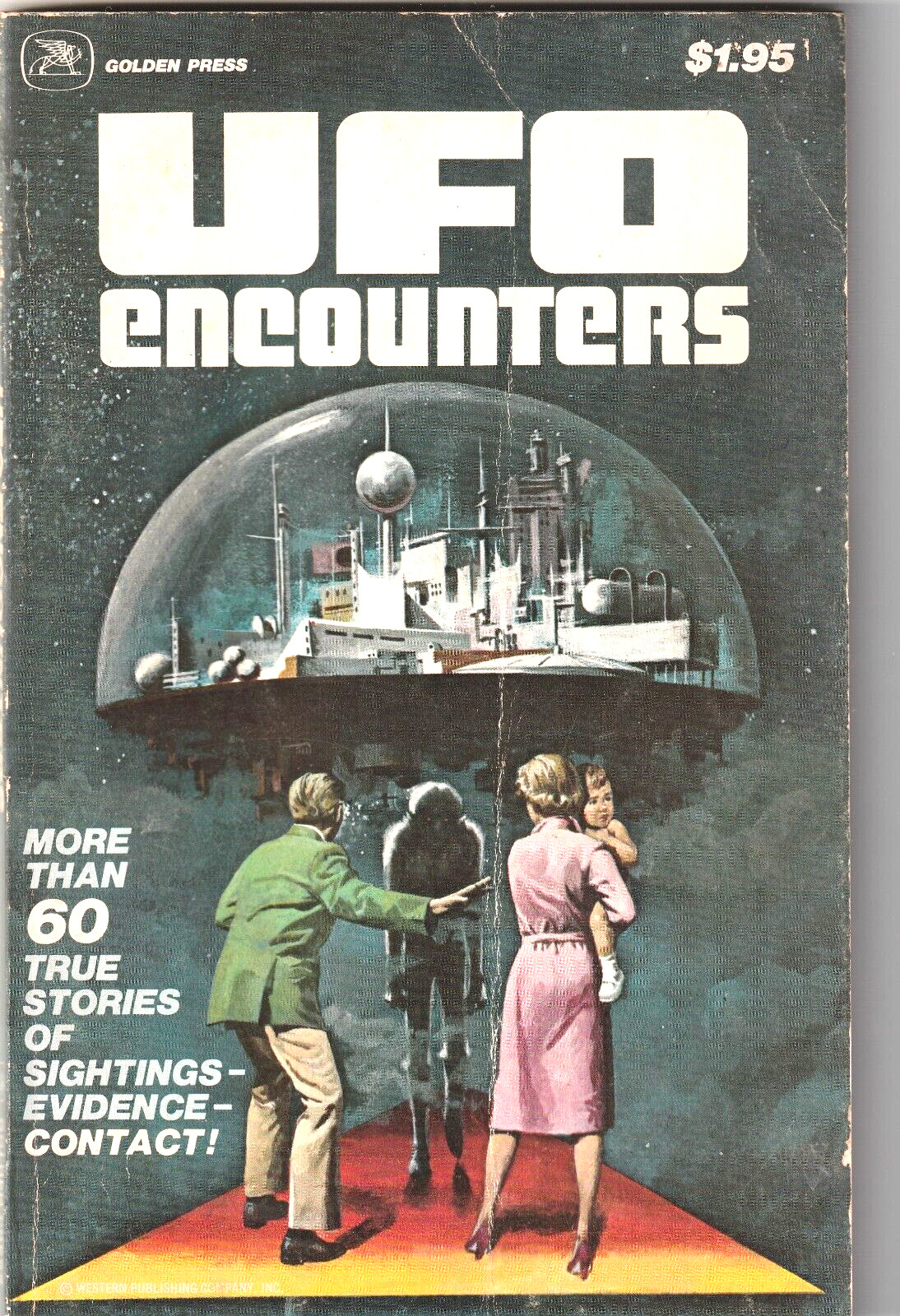 UFO ENCOUNTERS – True Stories in Comic Form 1978 Golden Press