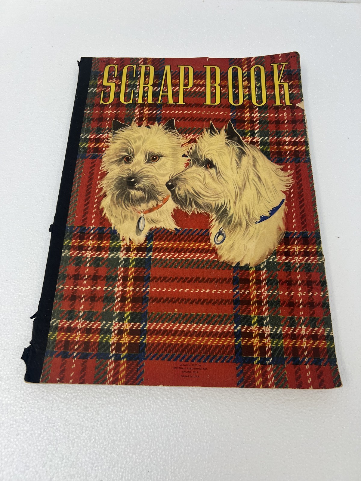 Vintage SCRAPBOOK Full of Little Brown Koko Stories Blanche Seale Hunt Black 40s