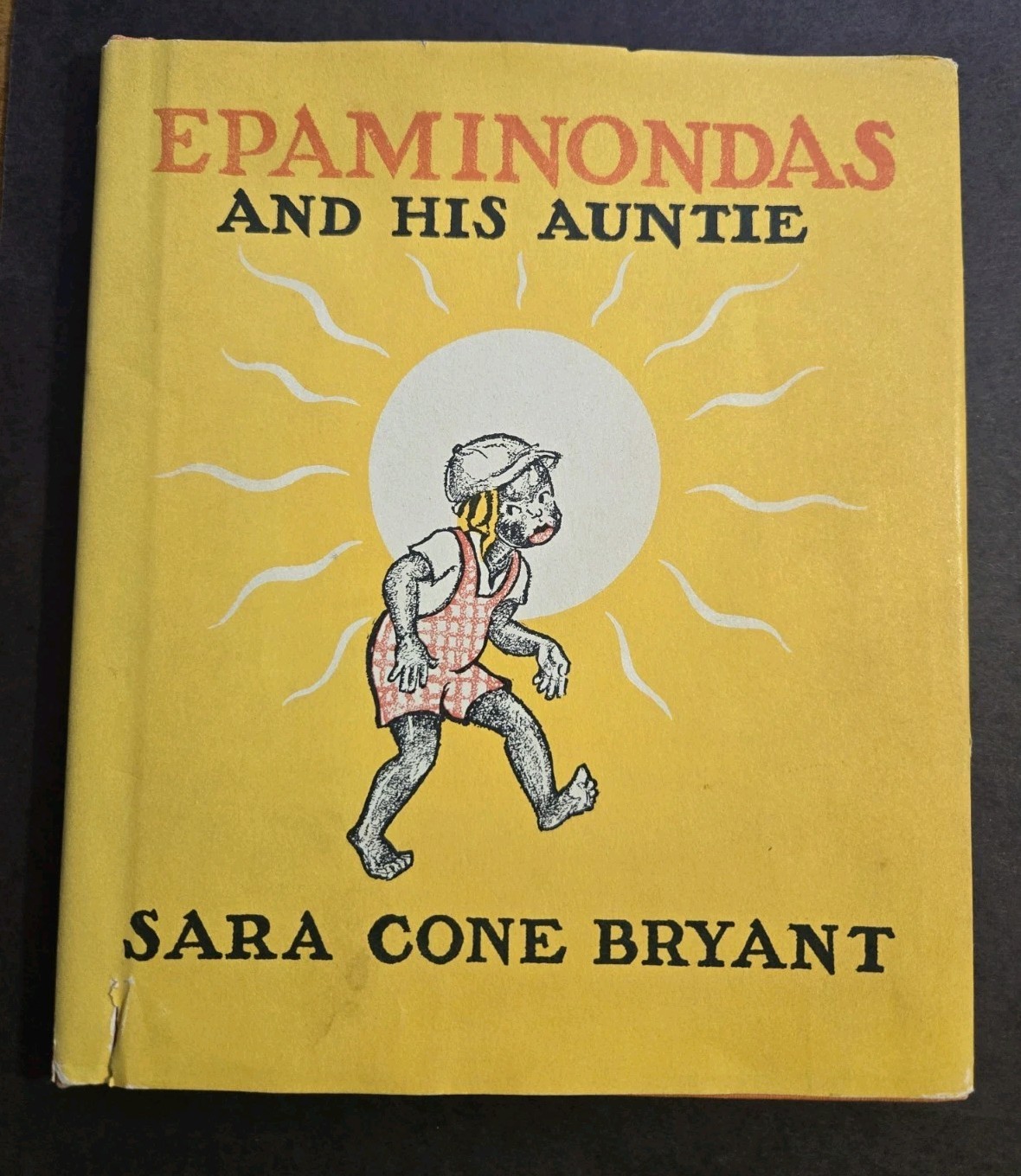 Epaminondas and His Auntie 1938 Sara Cone Bryant HC Vintage Reader
