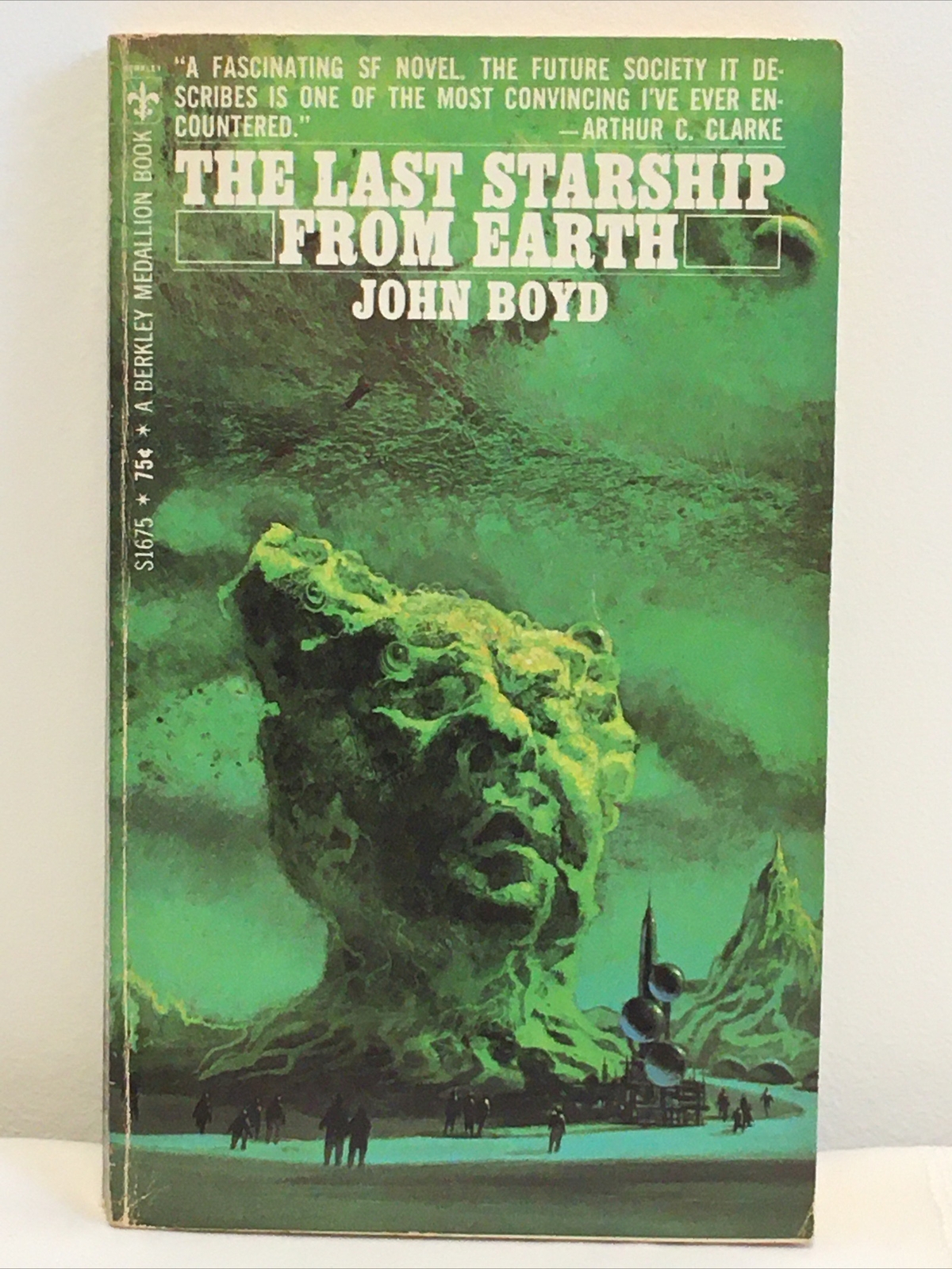1969 First Edition First Print The Last Starship From Earth John Boyd