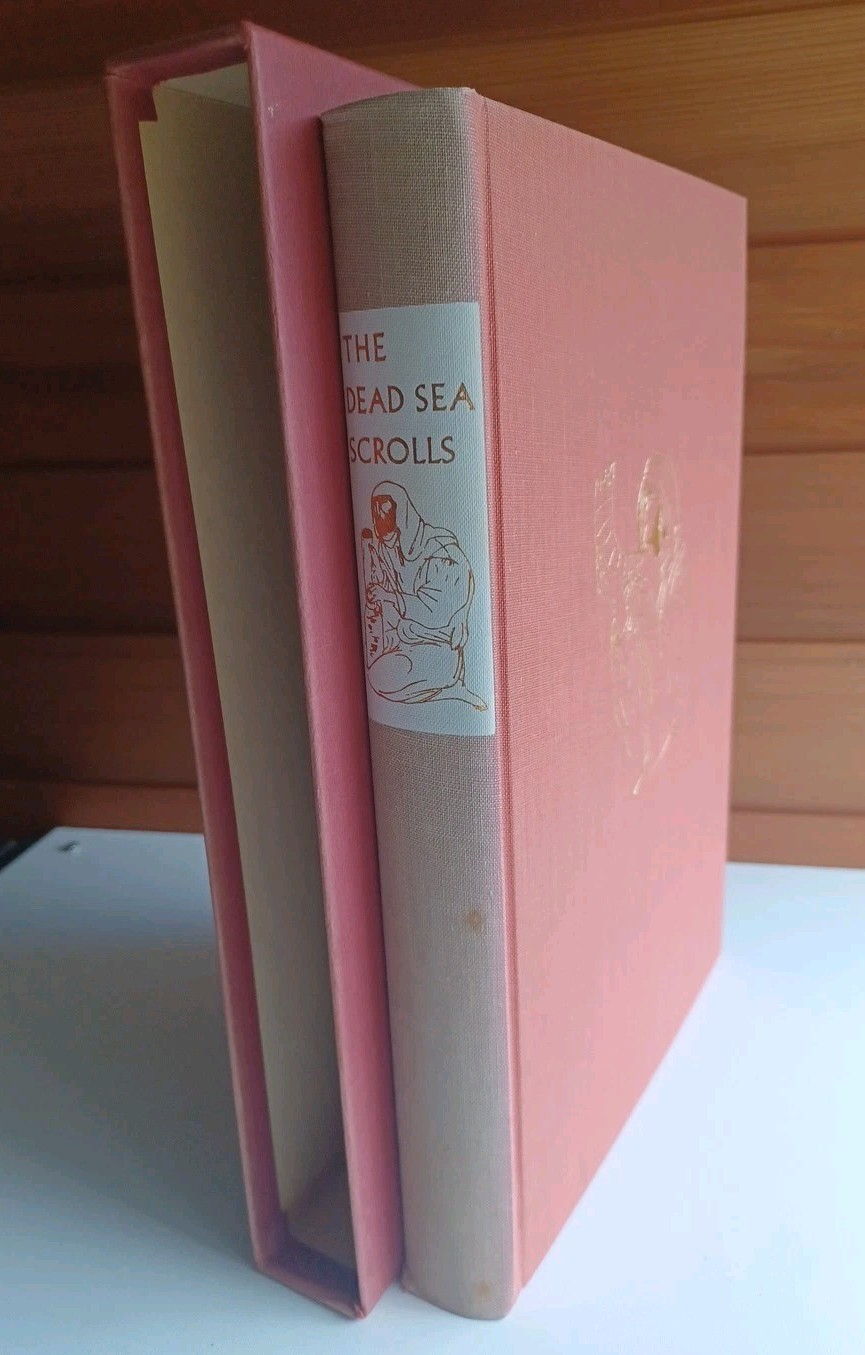The Dead Sea Scrolls – VTG 1967 Heritage Press Hardcover Slipcase