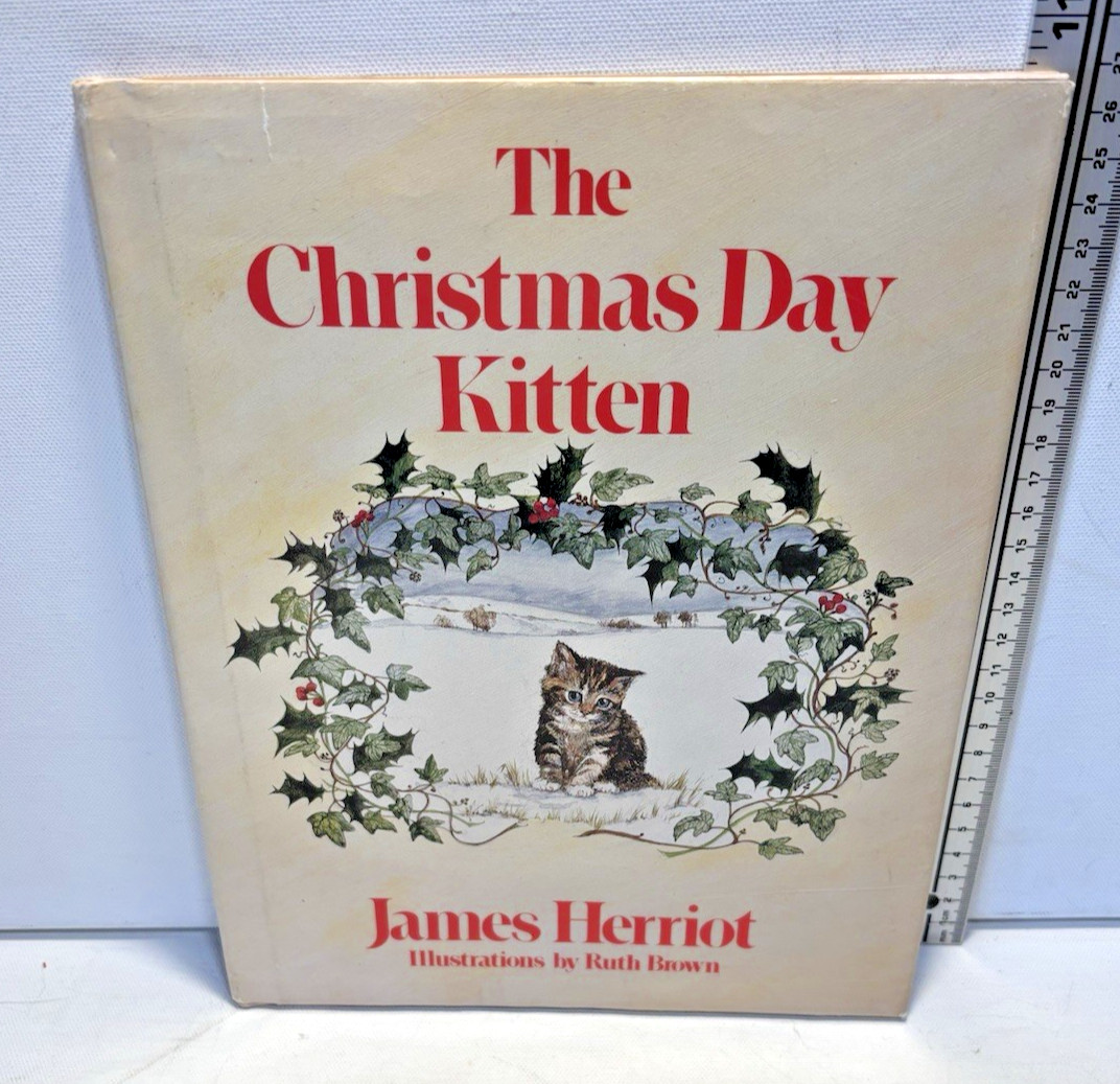 Vintage 1986- The Christmas Day Kitten by James Herriot