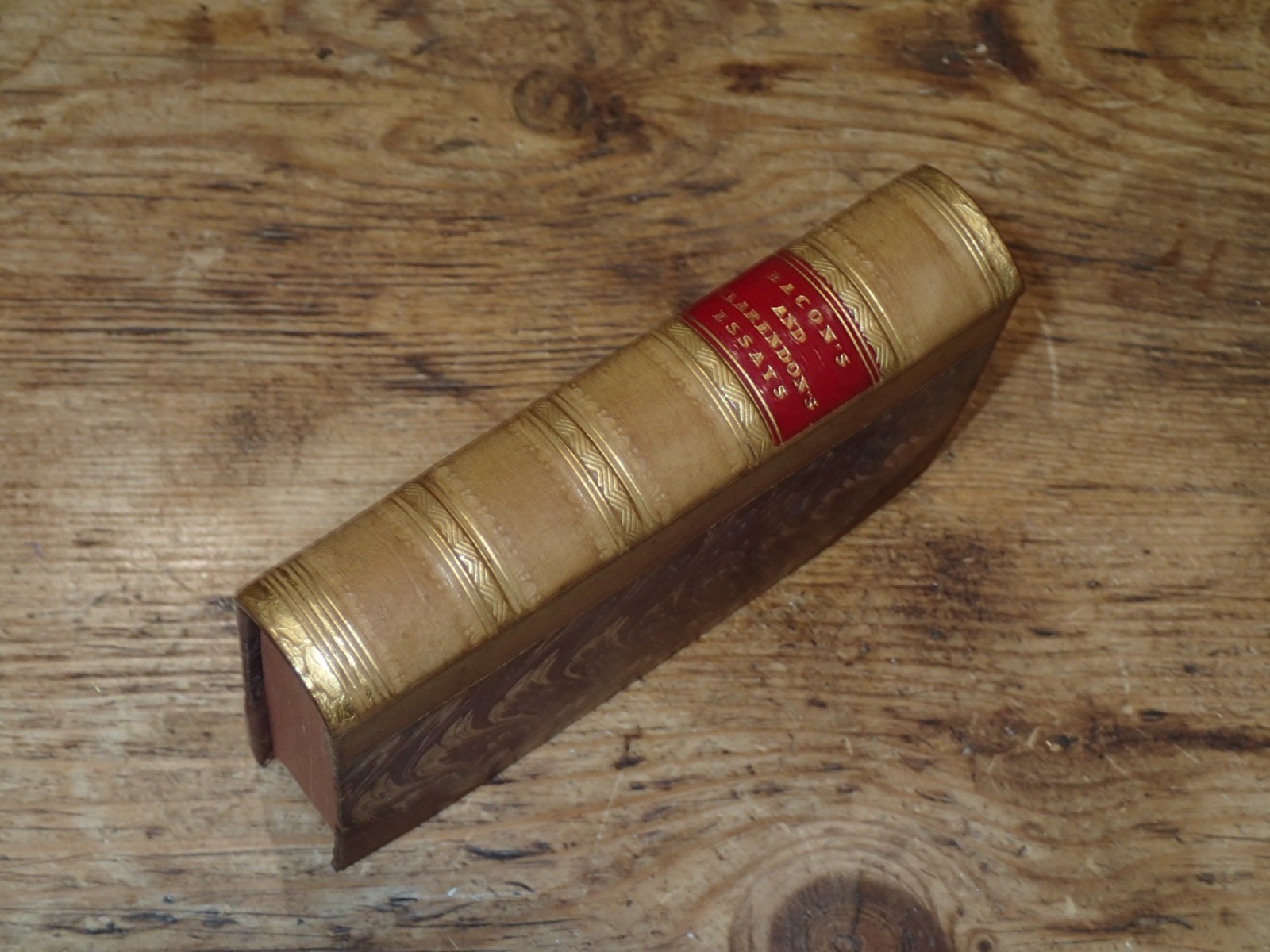 (R) 1819 Essays by Francis Bacon and Edward Earl of Clarendon Sir T Longmore