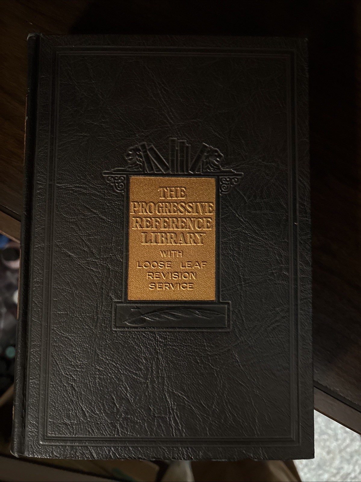 11 BOOK SET 1931 COMPLETE & LOOSE LEAF REVISION PROGRESSIVE REFERENCE LIBRARY