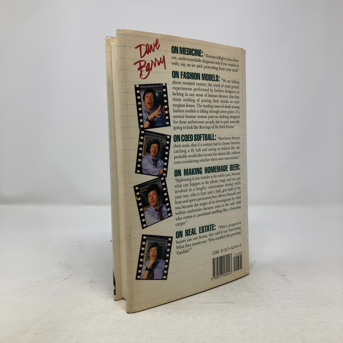 Dave Barrys Greatest Hits by Dave Barry HC First Edition Very Good 1989