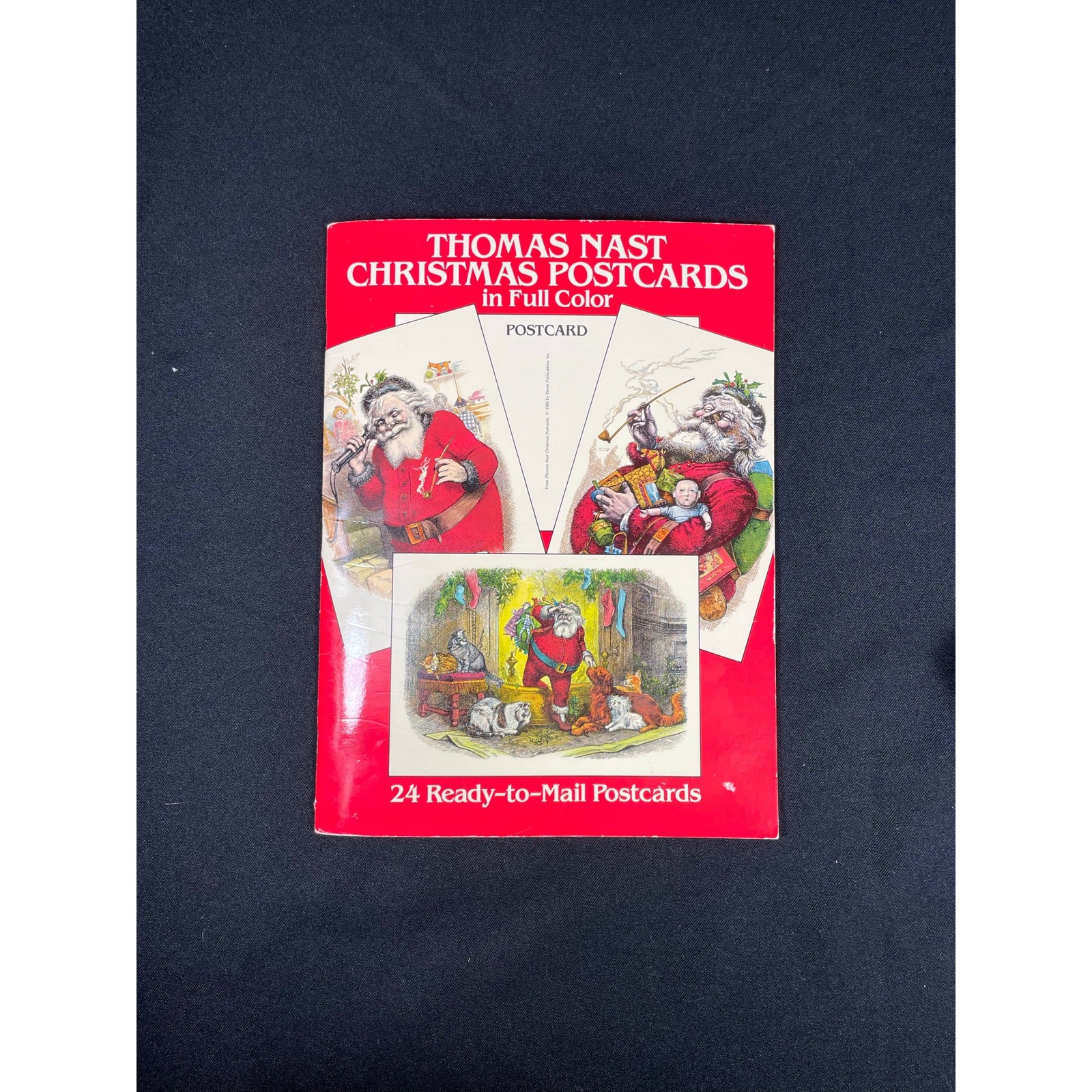 Thomas Nast Christmas 24 Ready to Mail Postcards, Victorian Era Images, Vintage