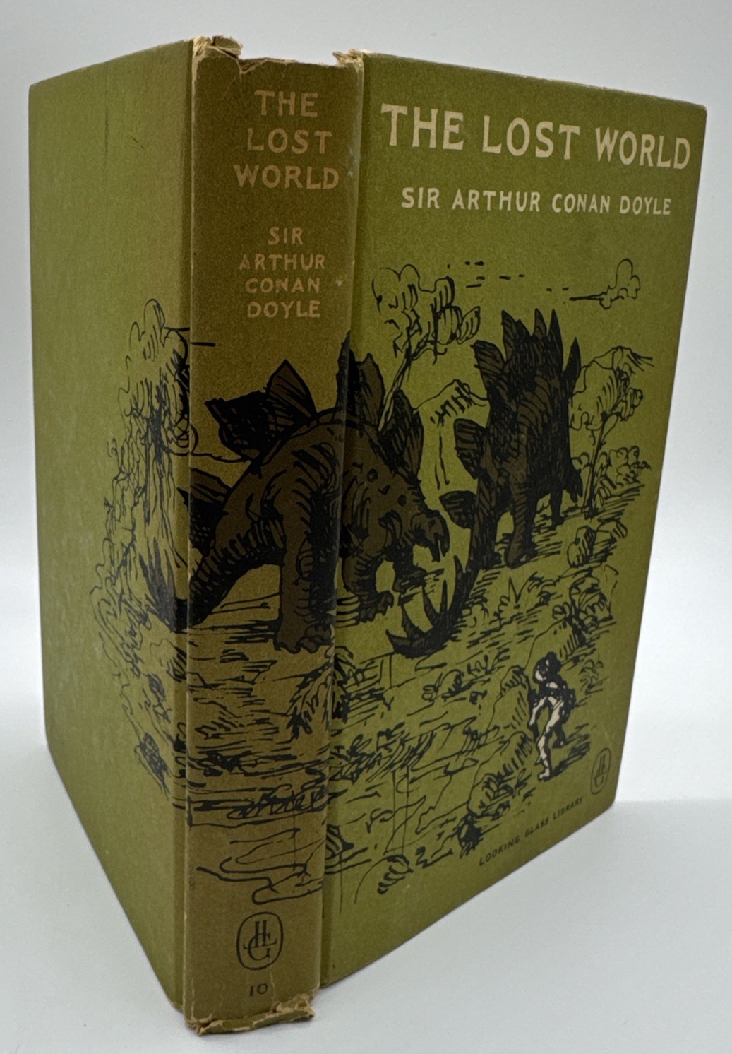 Sir Arthur Conan Doyle Lost World Looking Glass Library 1959 Vintage RARE