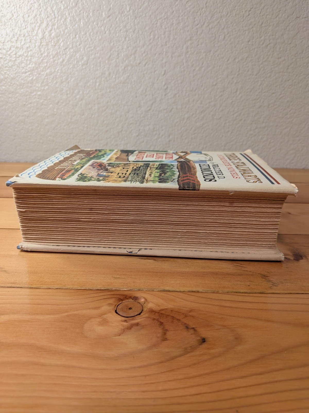 Three Stalwarts by Walter D. Edmonds (1962) Book Club Edition Drums Along Mohawk