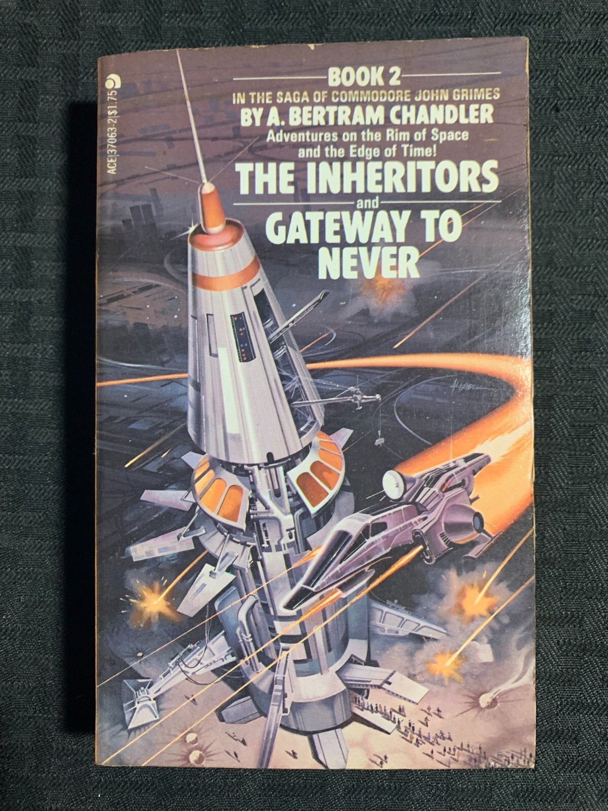 1978 June THE INHERITORS & GATEWAY by A Bertram Chandler VG/FN 5.0 Ace Paperback