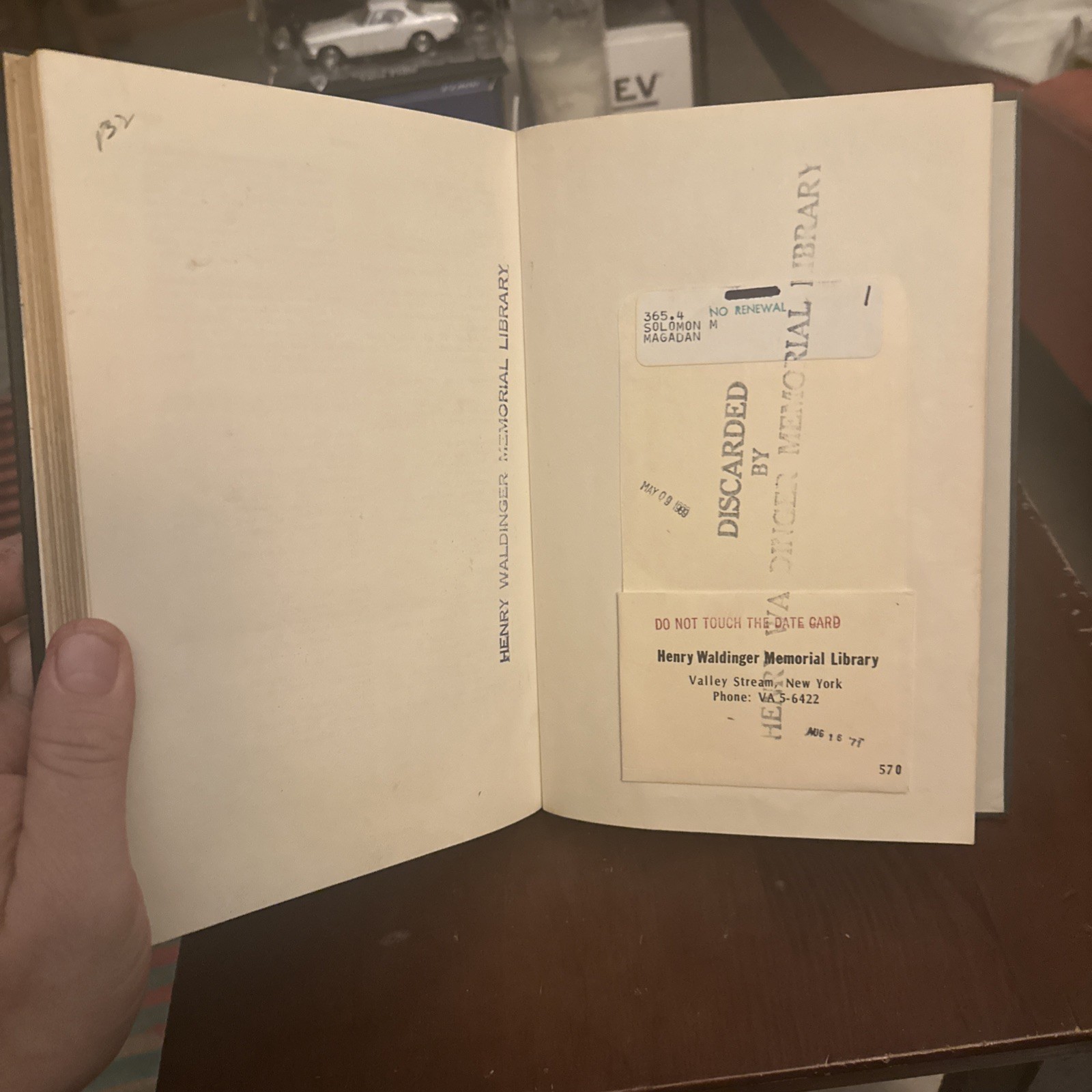 Magadan, Michael Solomon; HC w/ DJ & Maps, 1st Edition 1st Printing Canada, 1971
