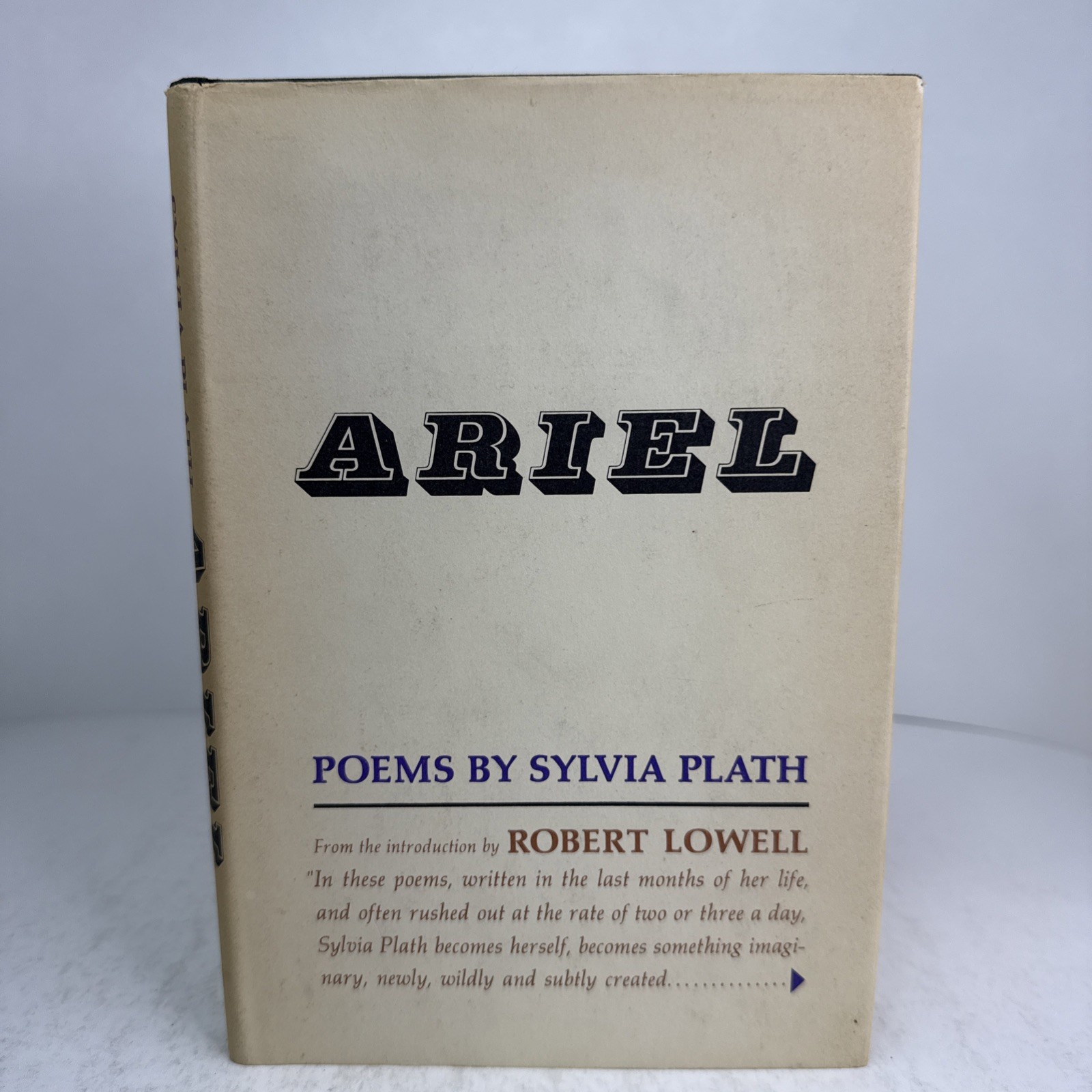 Ariel by Sylvia Plath 1966 1st Edition, Early Printing, Hardcover DJ