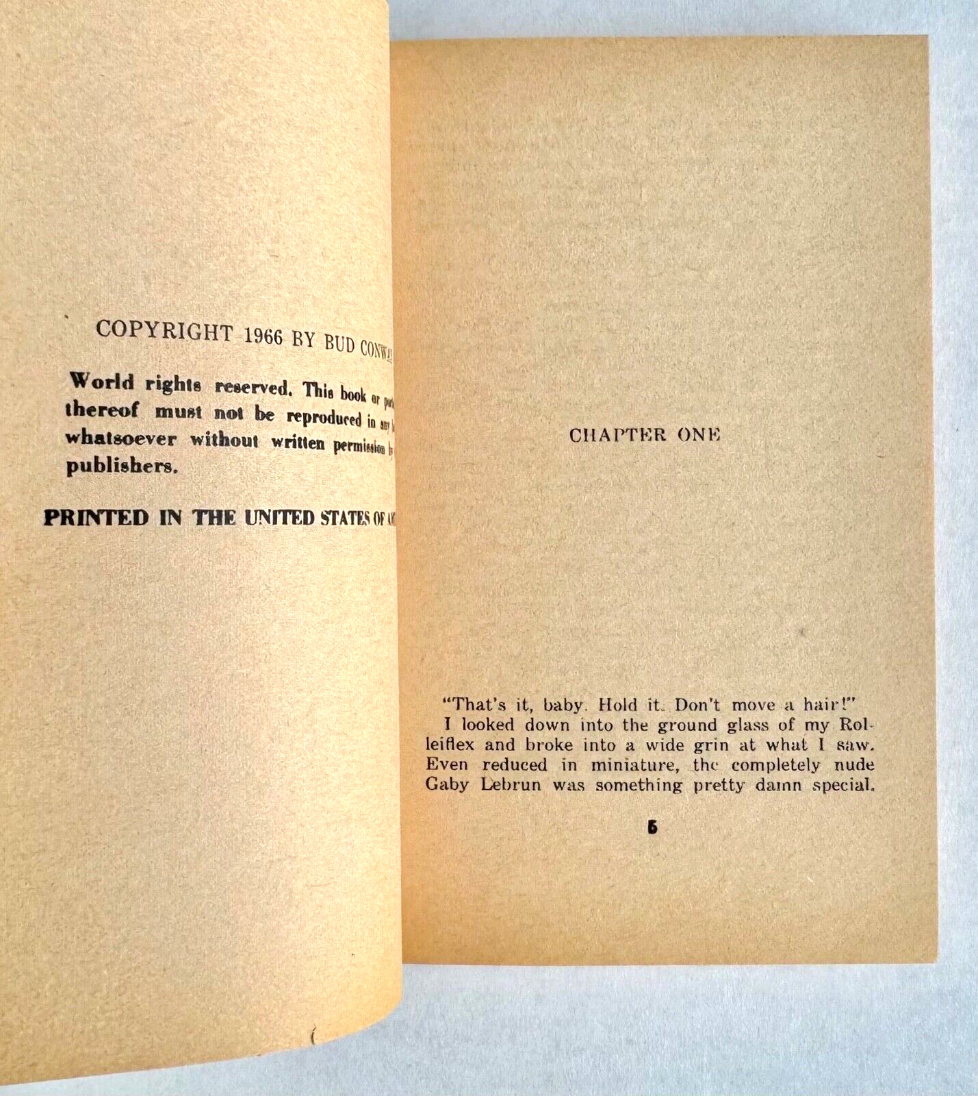 Bud Conway SUBDUED Wee Hours sleaze WH507, 1966 Bill Alexander cover, Unread!