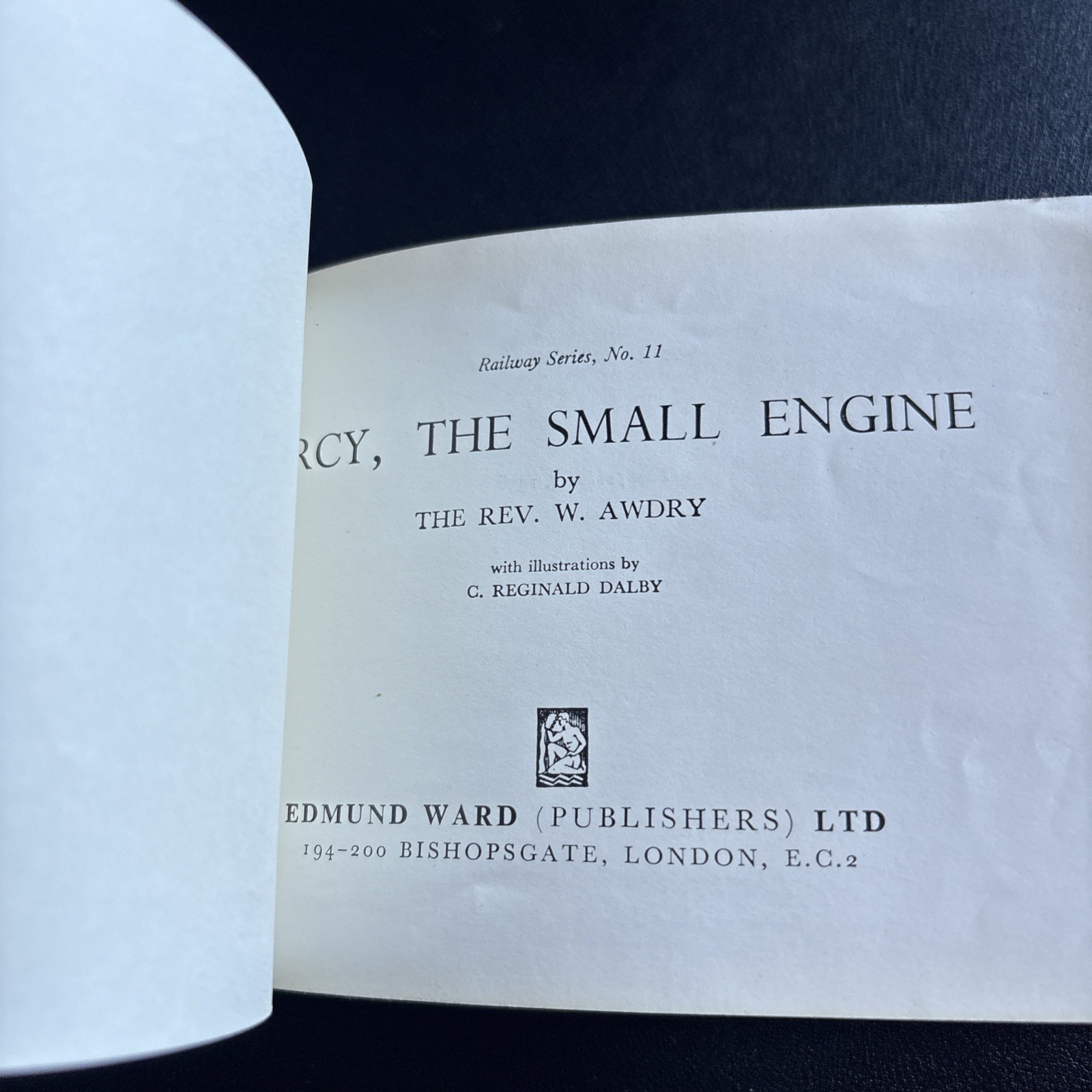 Rev. W. Awdry – Percy The Small Engine – Series No.11 – 1956 1st EDITION Rare