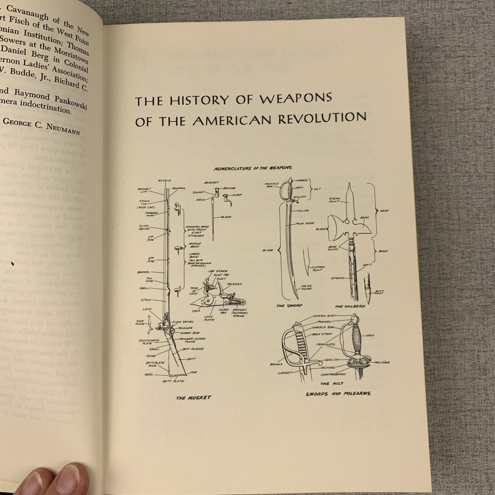 George Neumann History Weapons American Revolution 1967