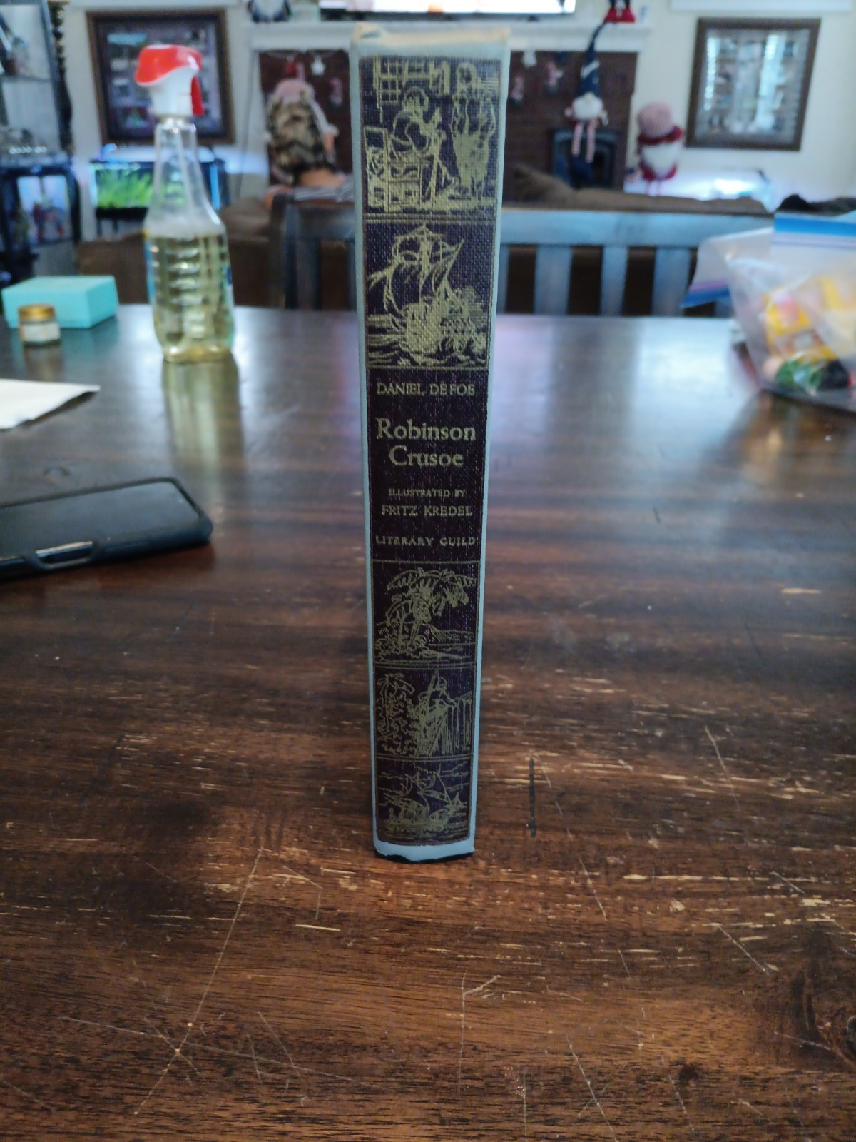Robinson Crusoe By Daniel Defoe Illustrated Fritz Kredel 1946 Doubleday HC