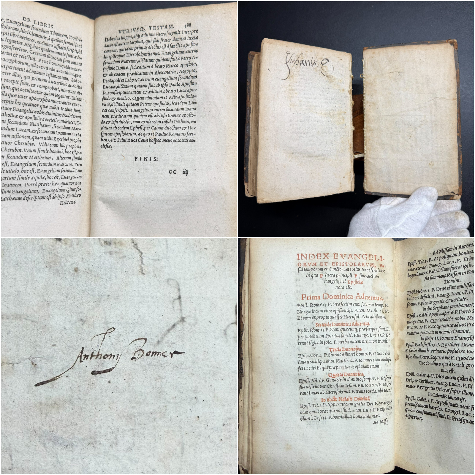 1567 ?? Erasmus Novi Testamenti, Latin NT, 100+ Woodcuts, Rihel