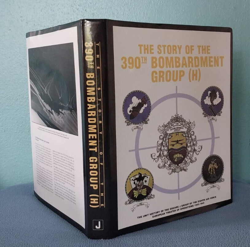 WWII Unit History of 390TH BOMBARDMENT GROUP 8th Air Force USAF – 470 pages