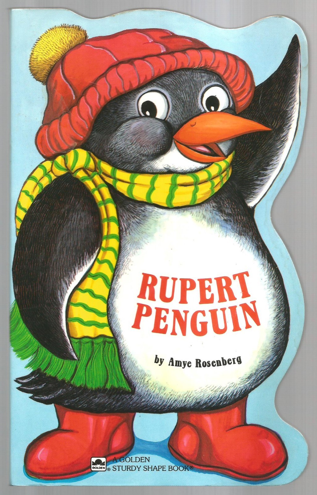 Children’s Golden Sturdy Shape Board Book ~ RUPERT PENGUIN ~ Amye Rosenberg
