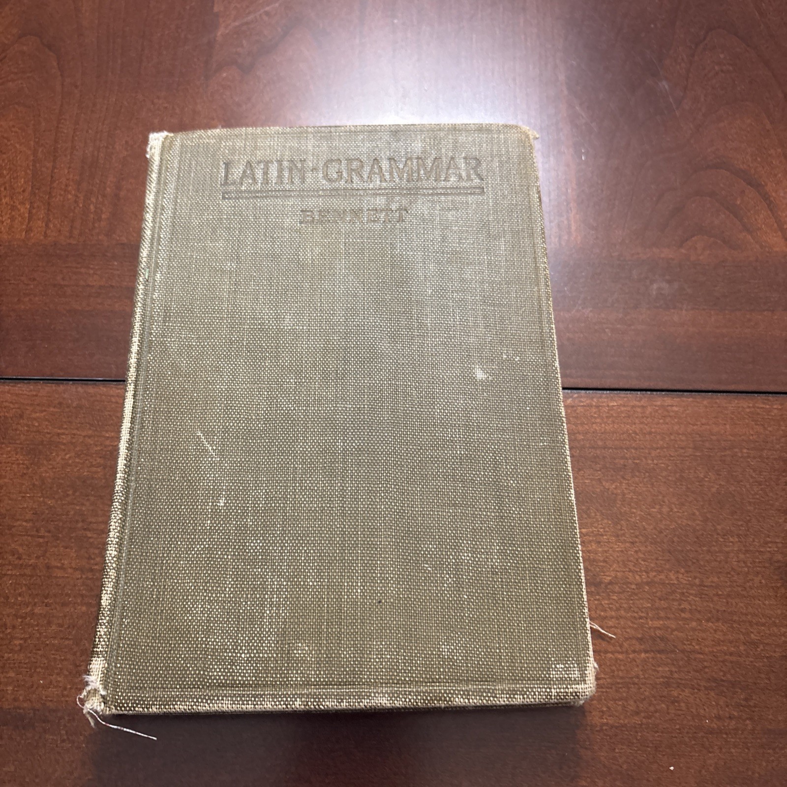 Latin Grammar by Charles E. Bennet (1908) HC