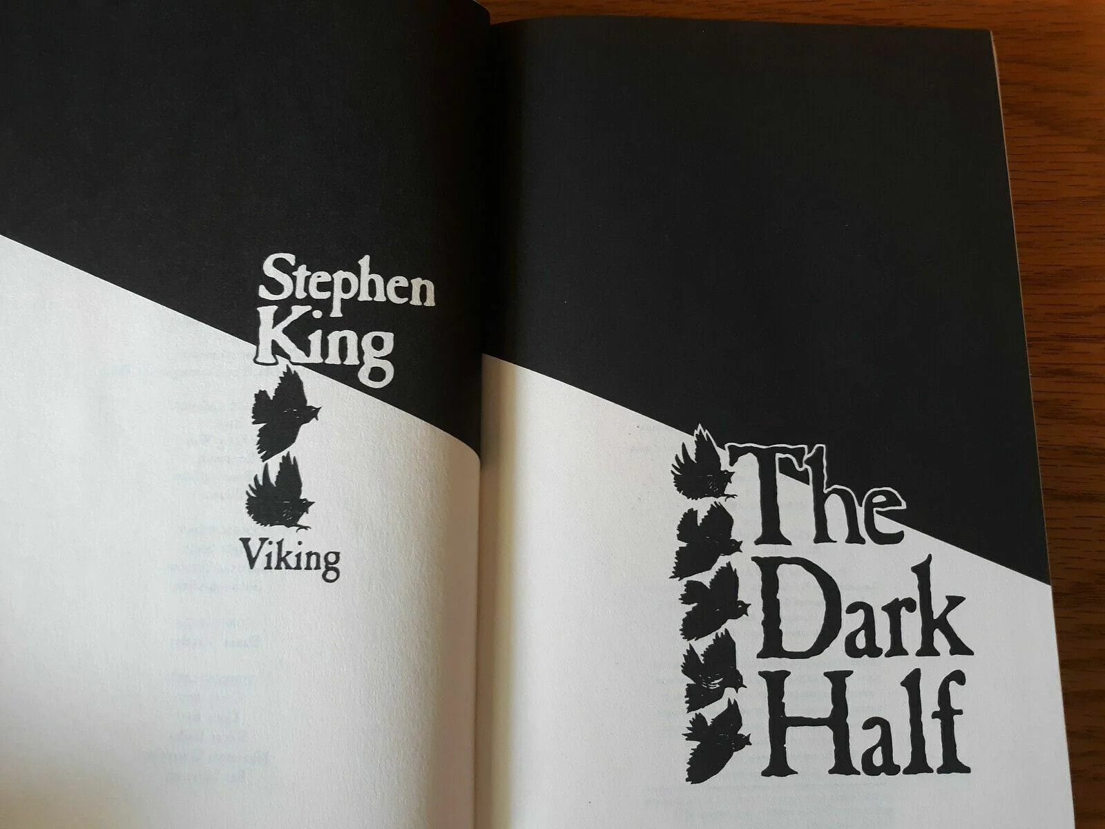 Stephen King Library The Dark Half 1989