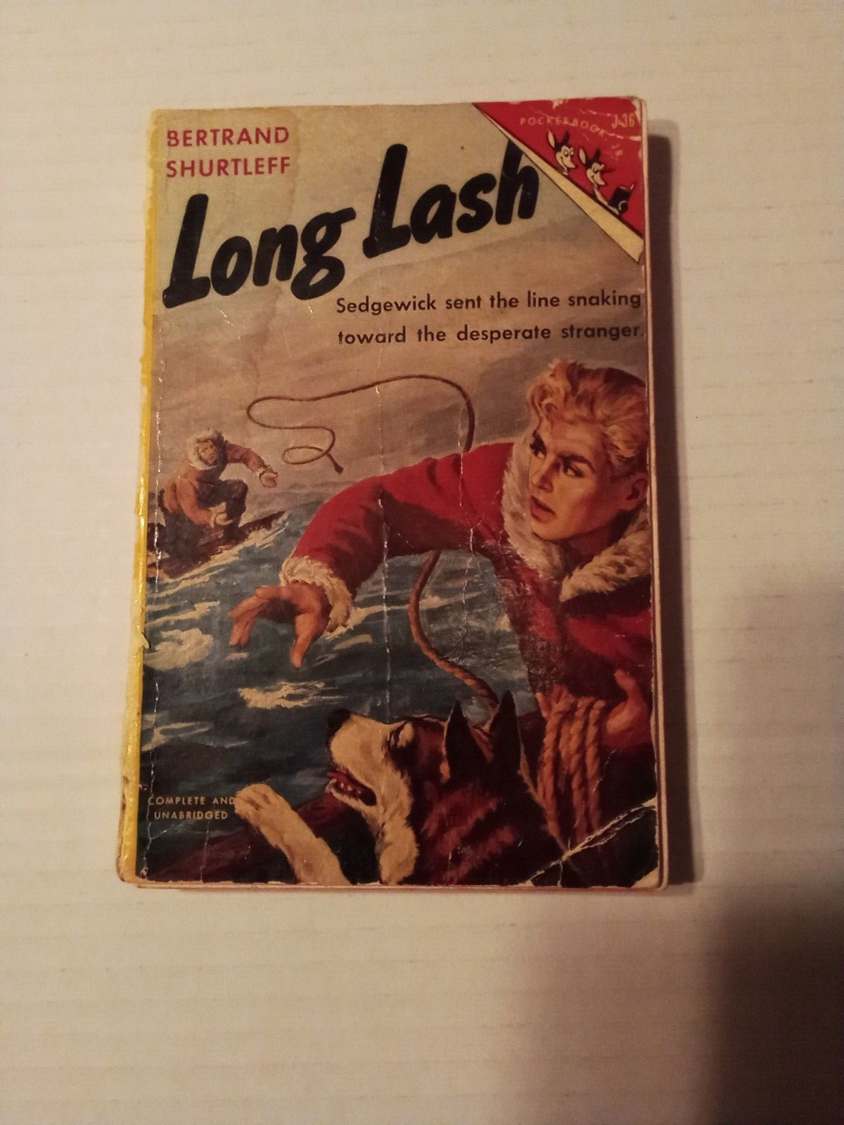 Long Lash, Bertrand Shurtleff, Pocketbook Jr. 1950