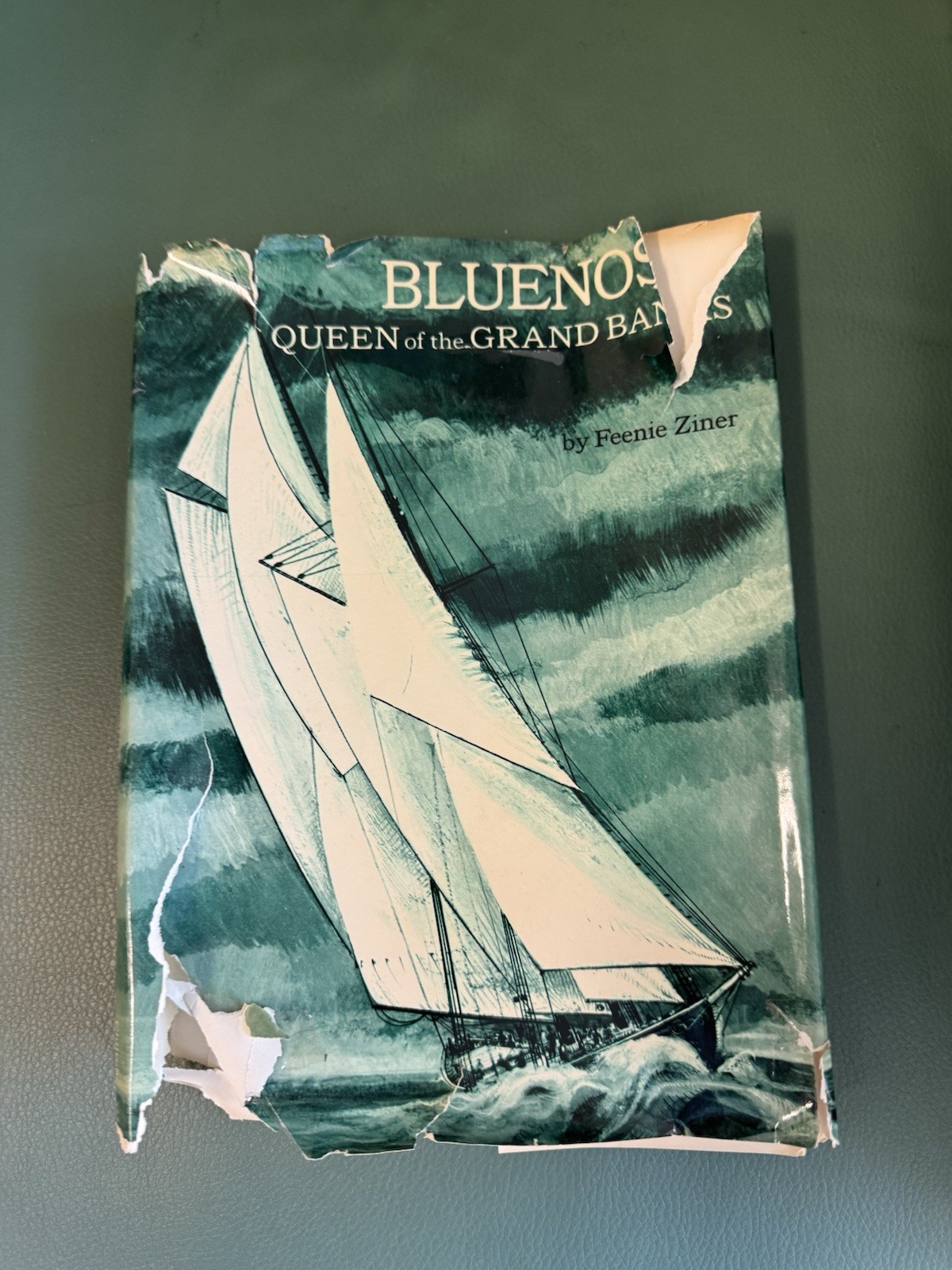 Bluenose Queen of the Grand Banks Feenie Ziner 1970 1st Ed HC w/DJ