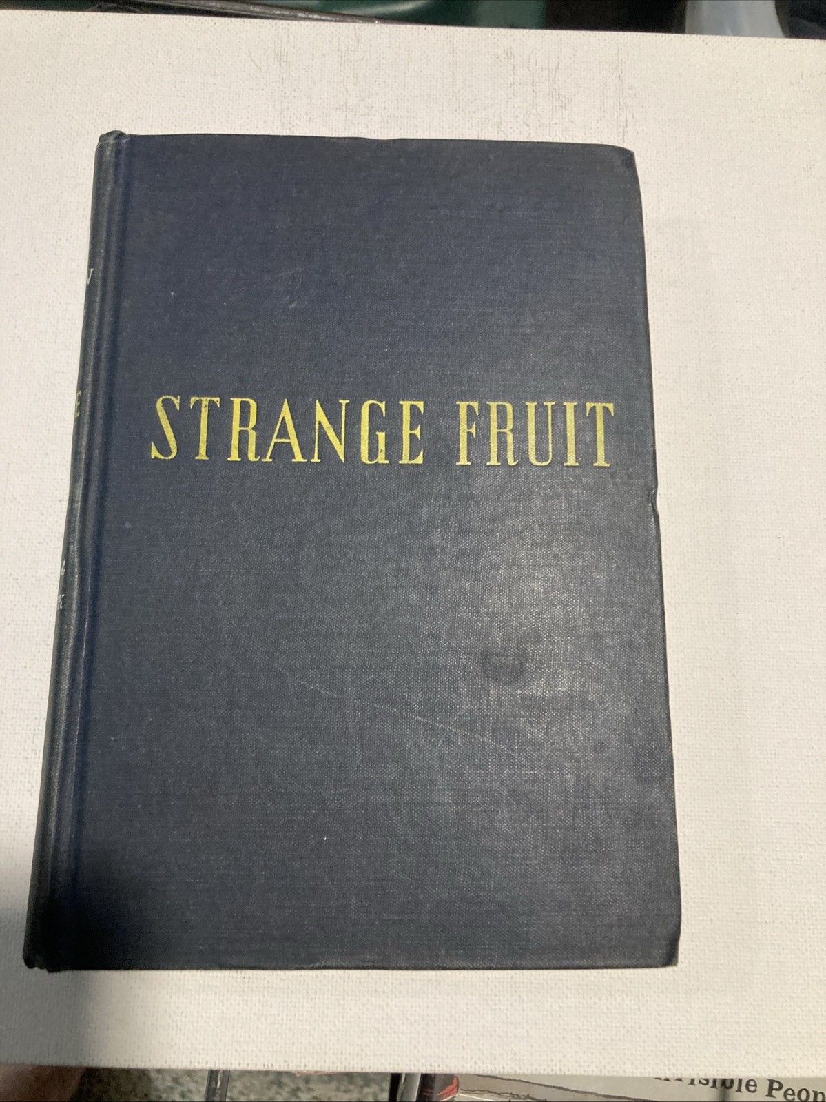 STRANGE FRUIT by Lillian Smith 1944 1st Ed 8th Printing Reynal & Hitchcock HC