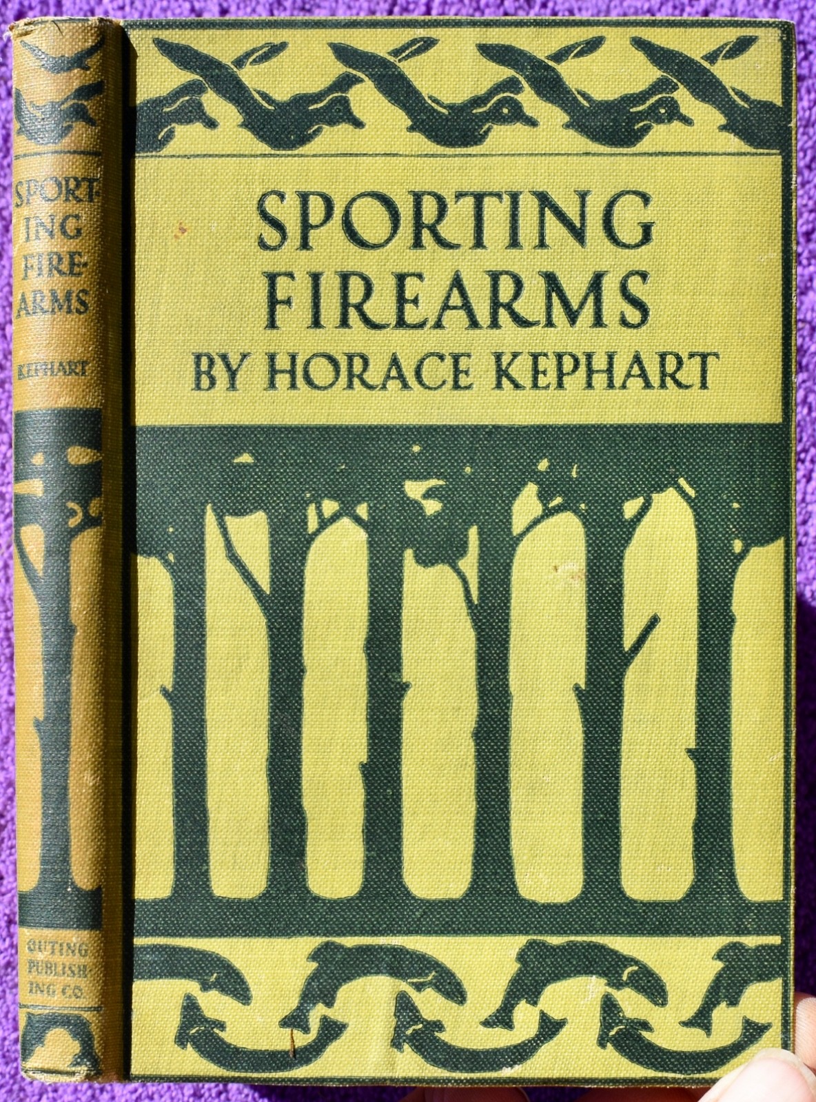 Sporting Firearms, Horace Kephart, Outing Pub Co N.Y. 1912 1st Ed