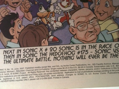 Sonic X #19 by unknown author