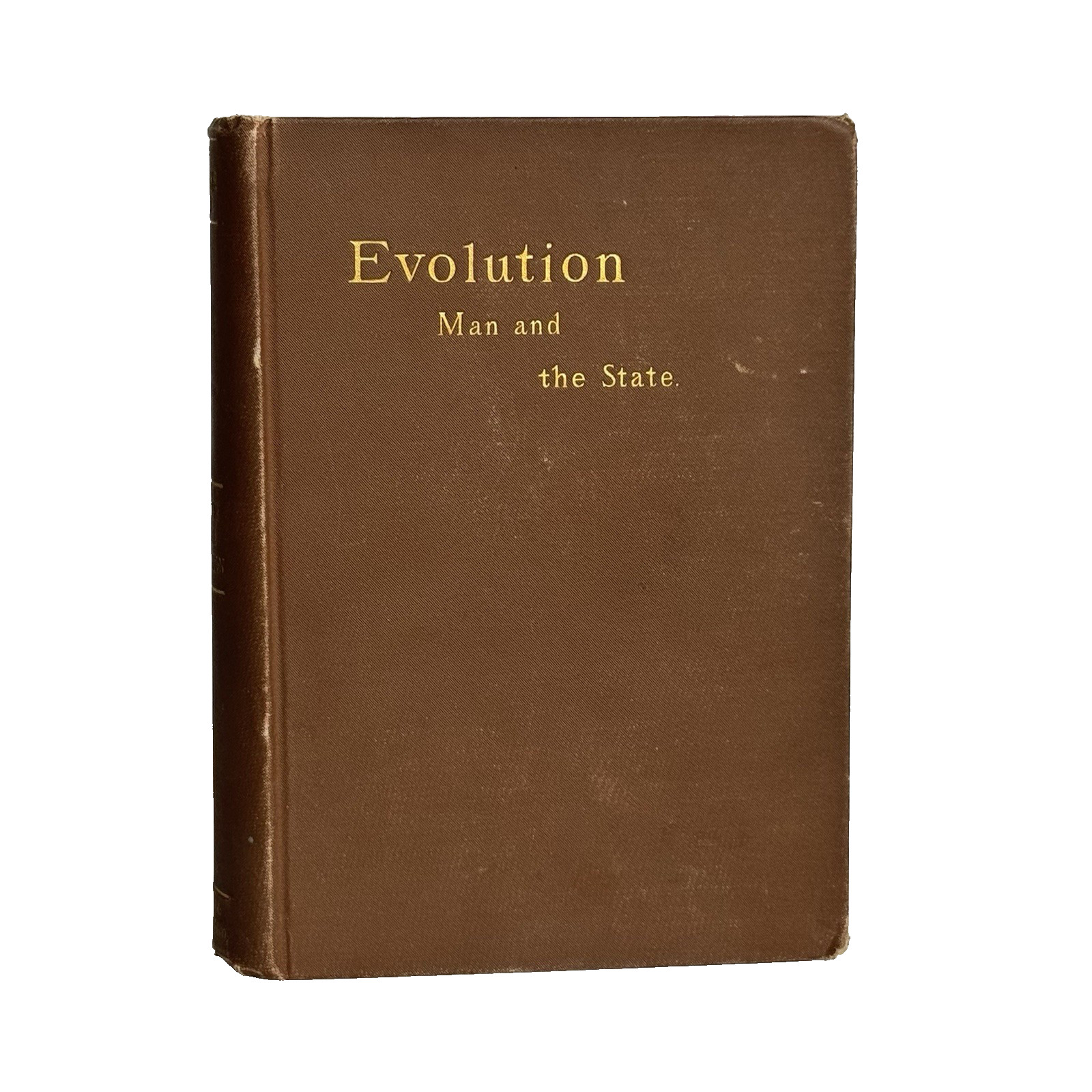 1892. Man and the State. Applied Sociology Lectures. Brooklyn Ethical Assn.