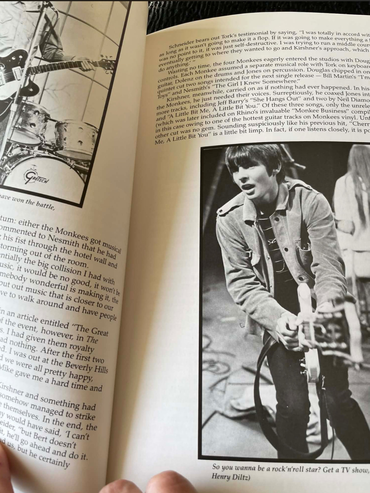 Monkees Tale Eric Lefcowitz 1986 Last Gasp Paperback Book Monkees History Photos