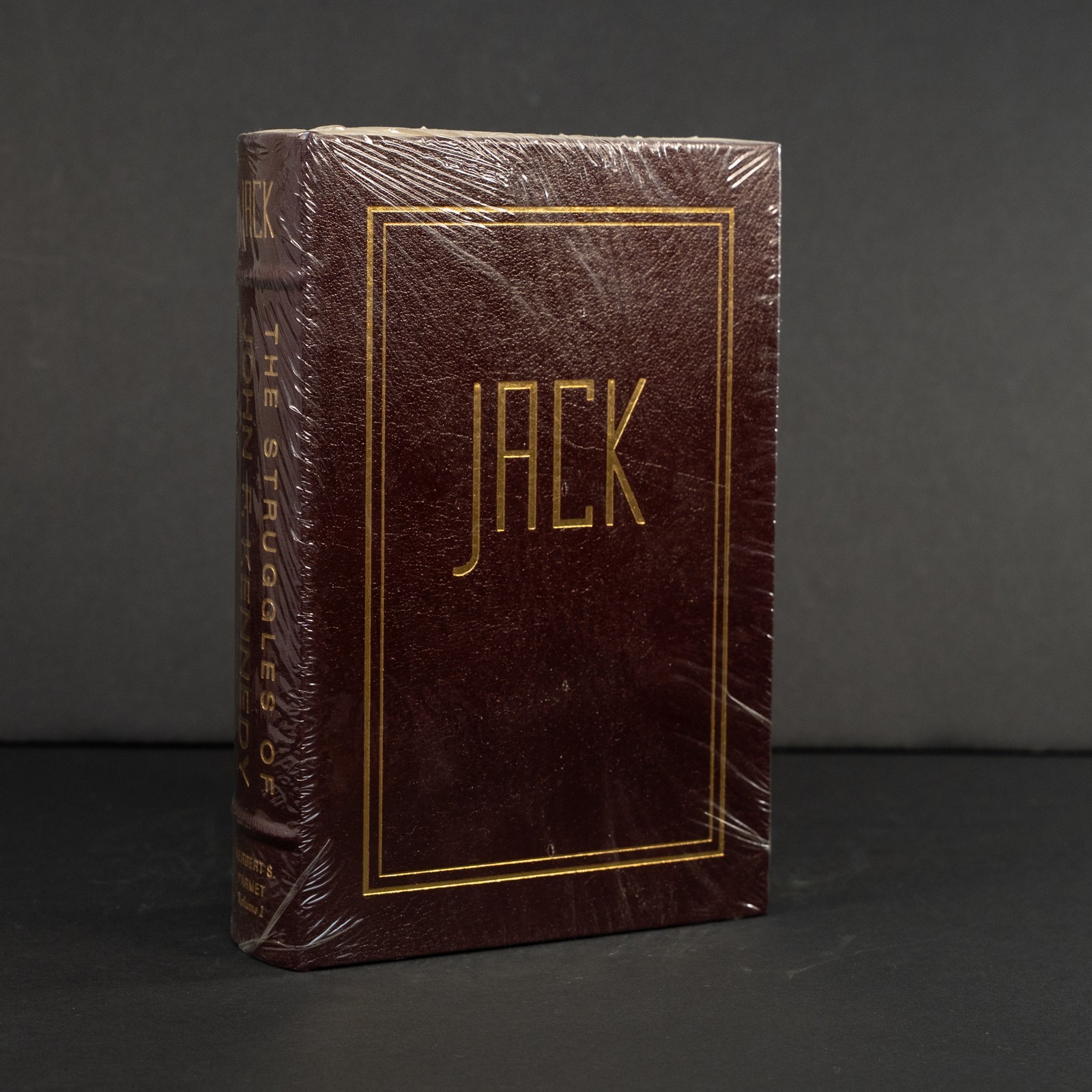 SEALED Easton Press JACK Struggles of John F Kennedy Vol 1 Leather Bound