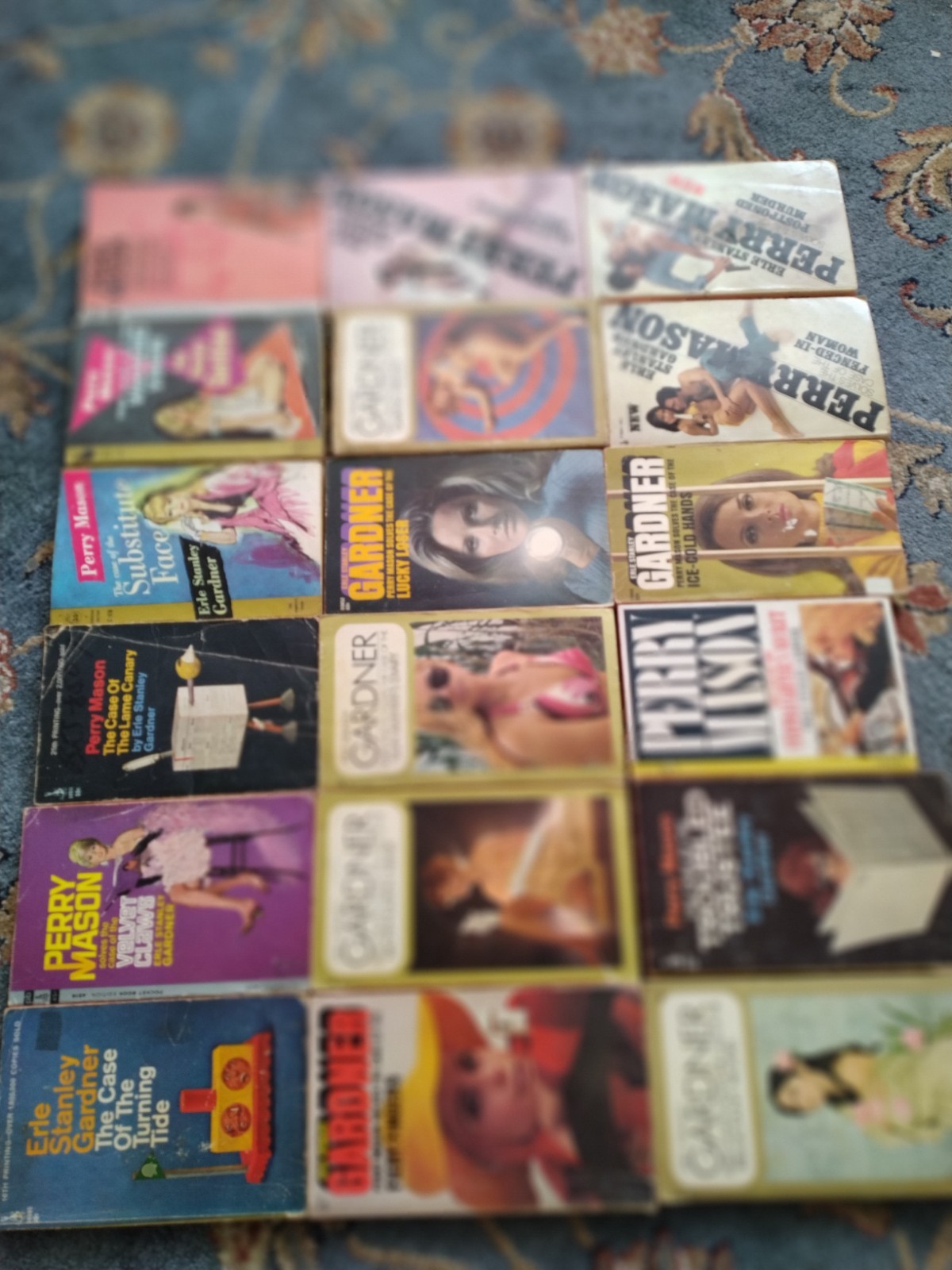 Vintage PERRY MASON By Erle Stanley Gardner – Pocket Books Inc – Lot Of 19 Used