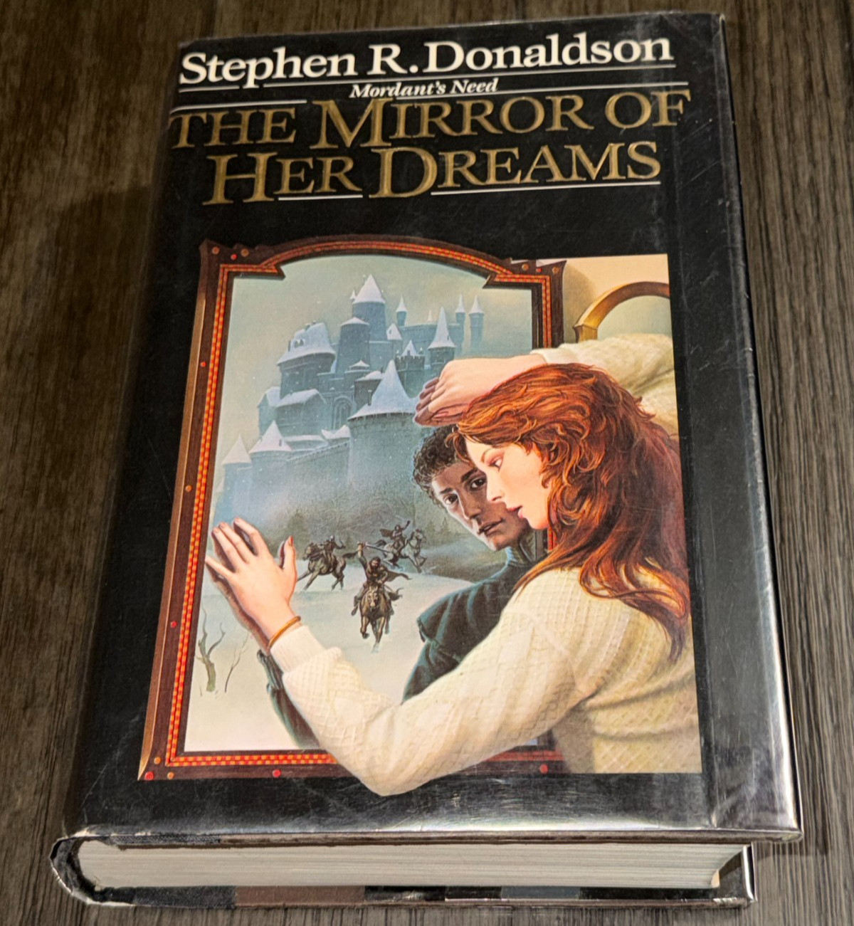 The Mirror of Her Dreams Stephen R. Donaldson First Edition 1986 Del Rey Good+