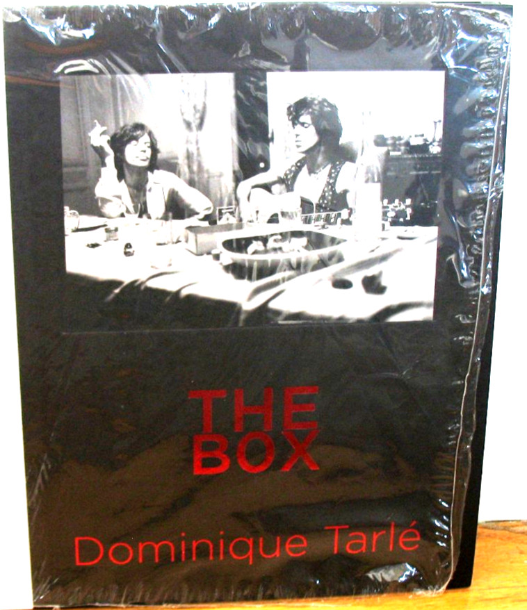 New SIGNED Numbered Limited Dominique Tarle The Box Rolling Stones Photographs