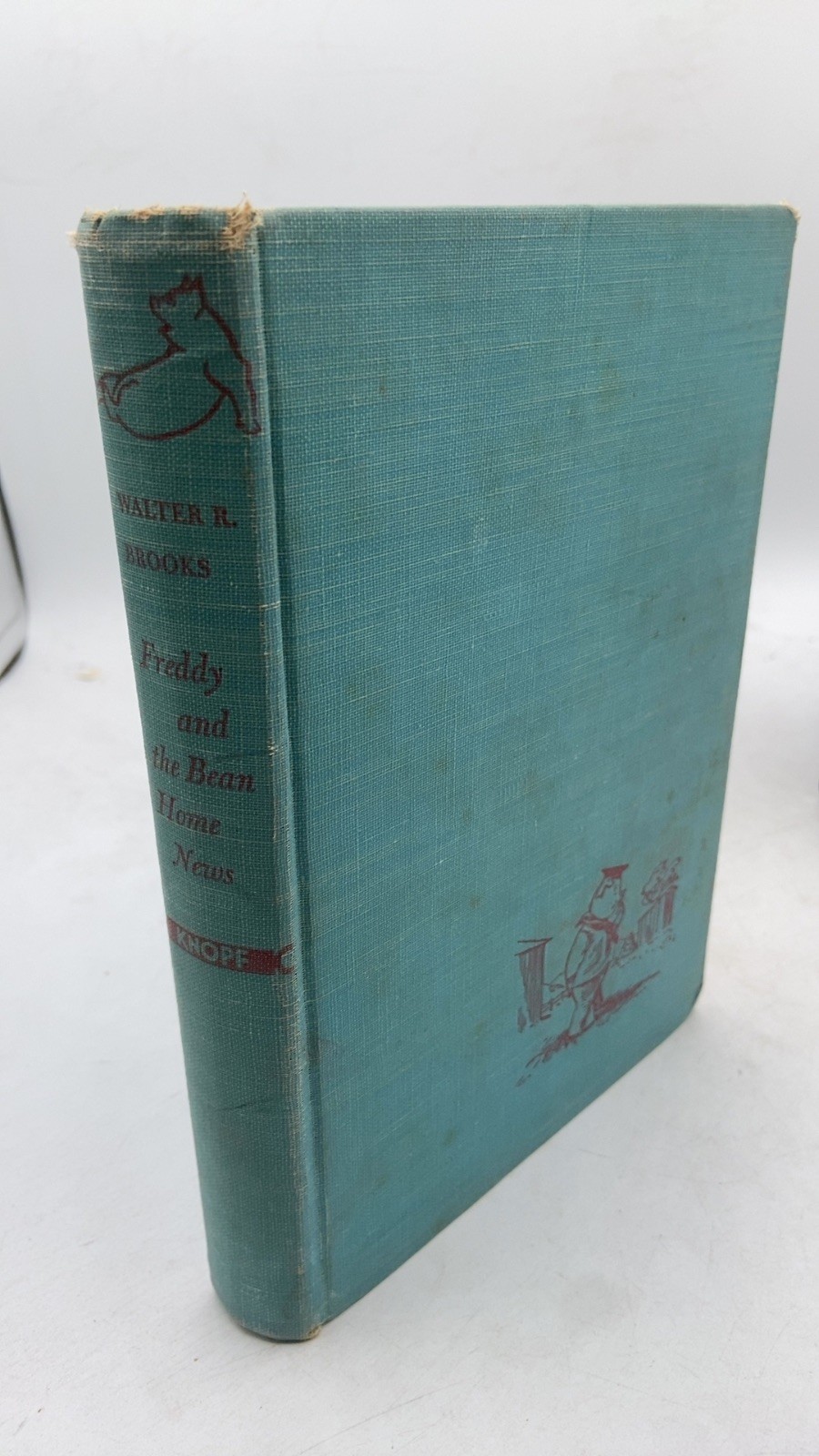Freddy and the Bean Home News Walter R. Brooks Hardcover First Edition 1943