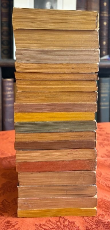 Lot of 20 VTG Sci fi Pulp Paperbacks 1940s-70s (DAW, ACE double, etc)