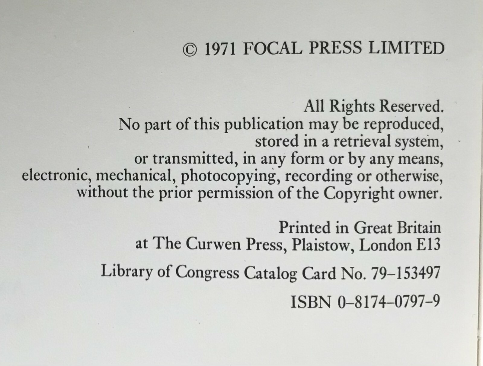 First Edition Bill Jay Views on Nudes Amphoto/Focal Press 1971