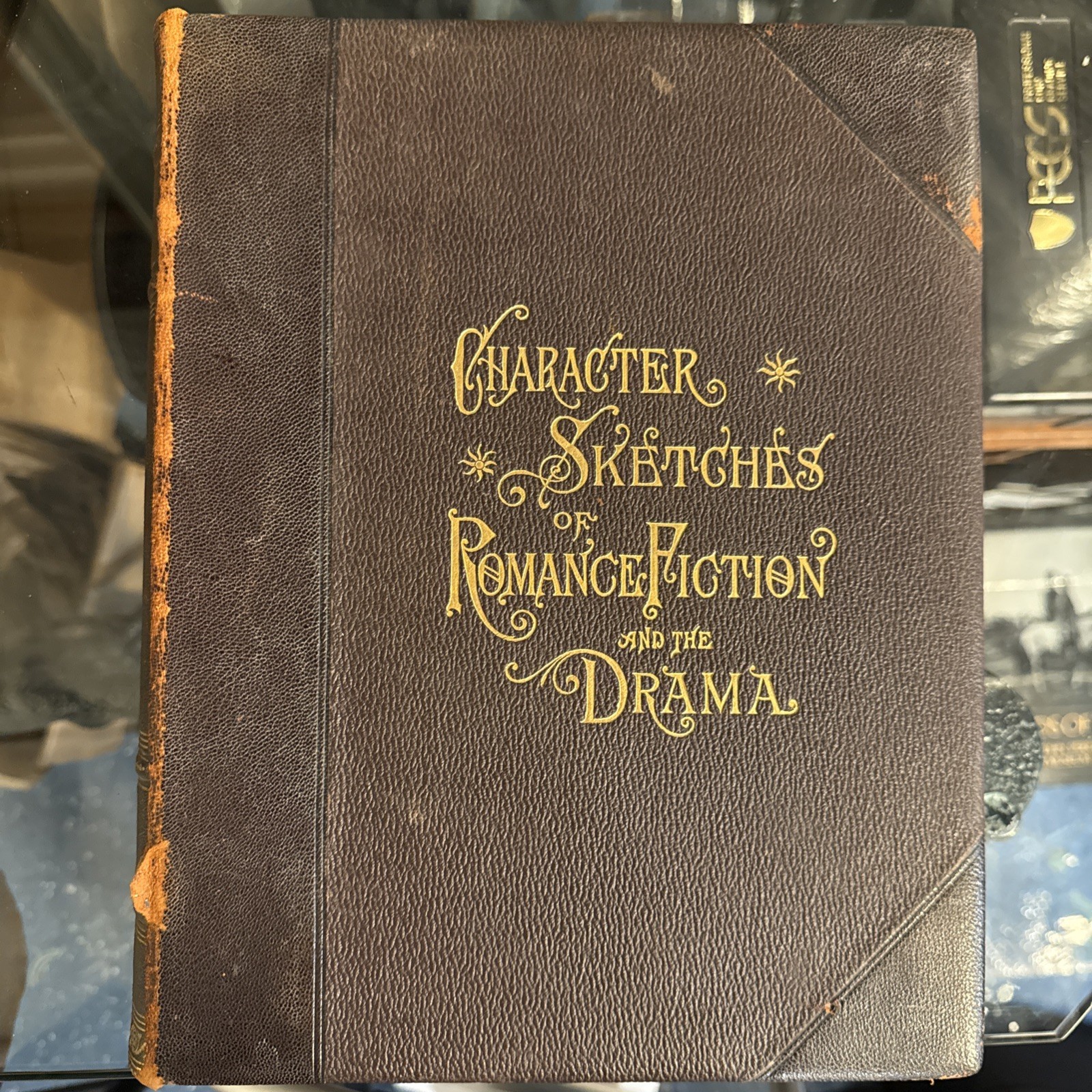 1892 Character Sketches of Romance Fiction and Drama Set of Volumes 1-4 Brewer