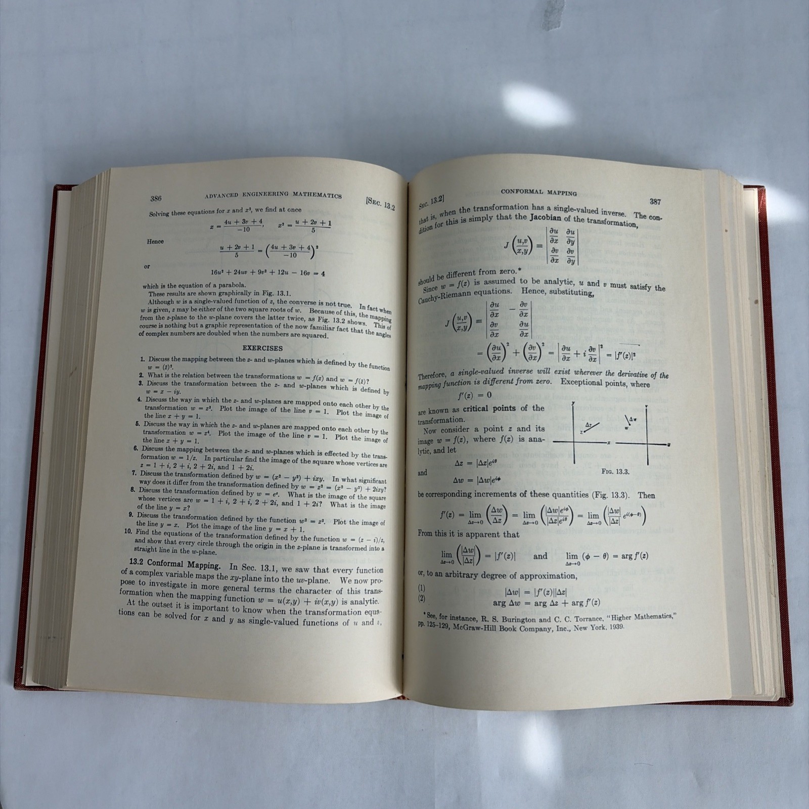 Advanced Engineering Mathematics by C. R. Wylie Jr. 1951 HC